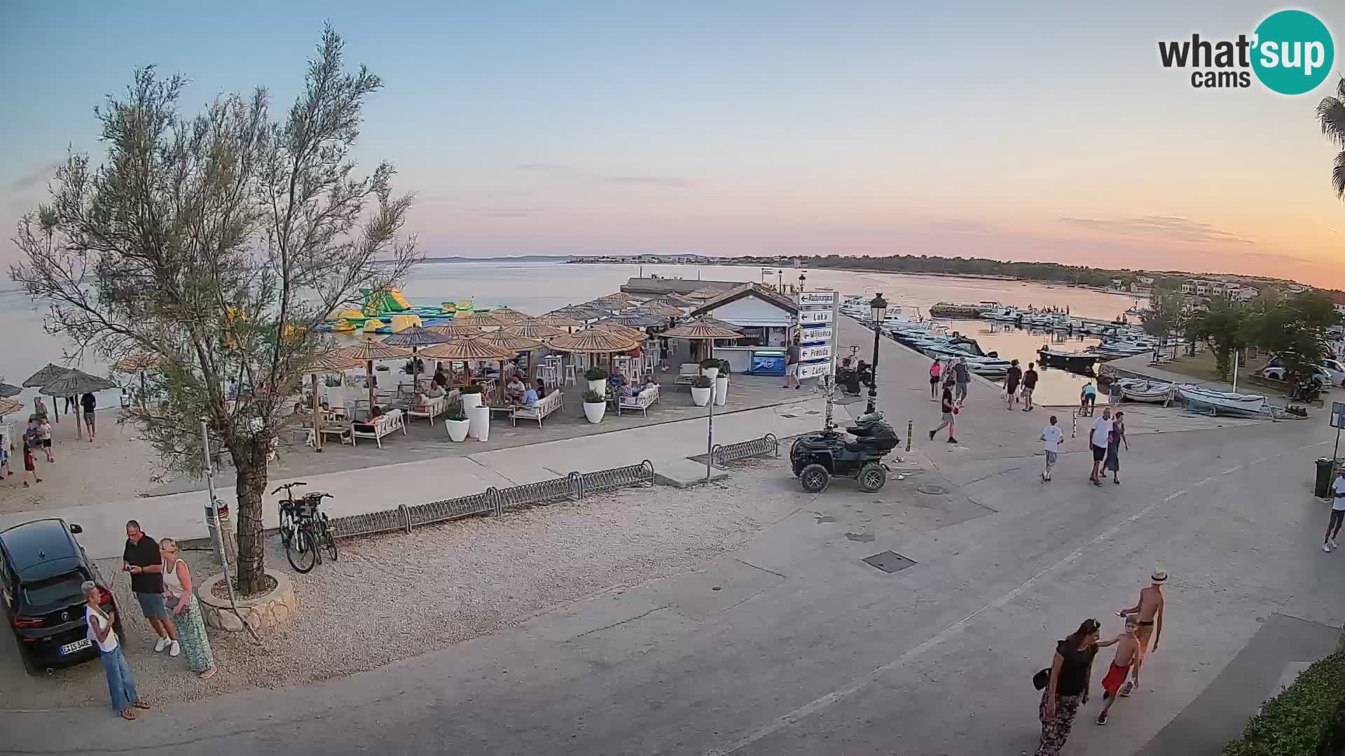 Vir LIVE webcam – Beach – Dalmatia – Croatia