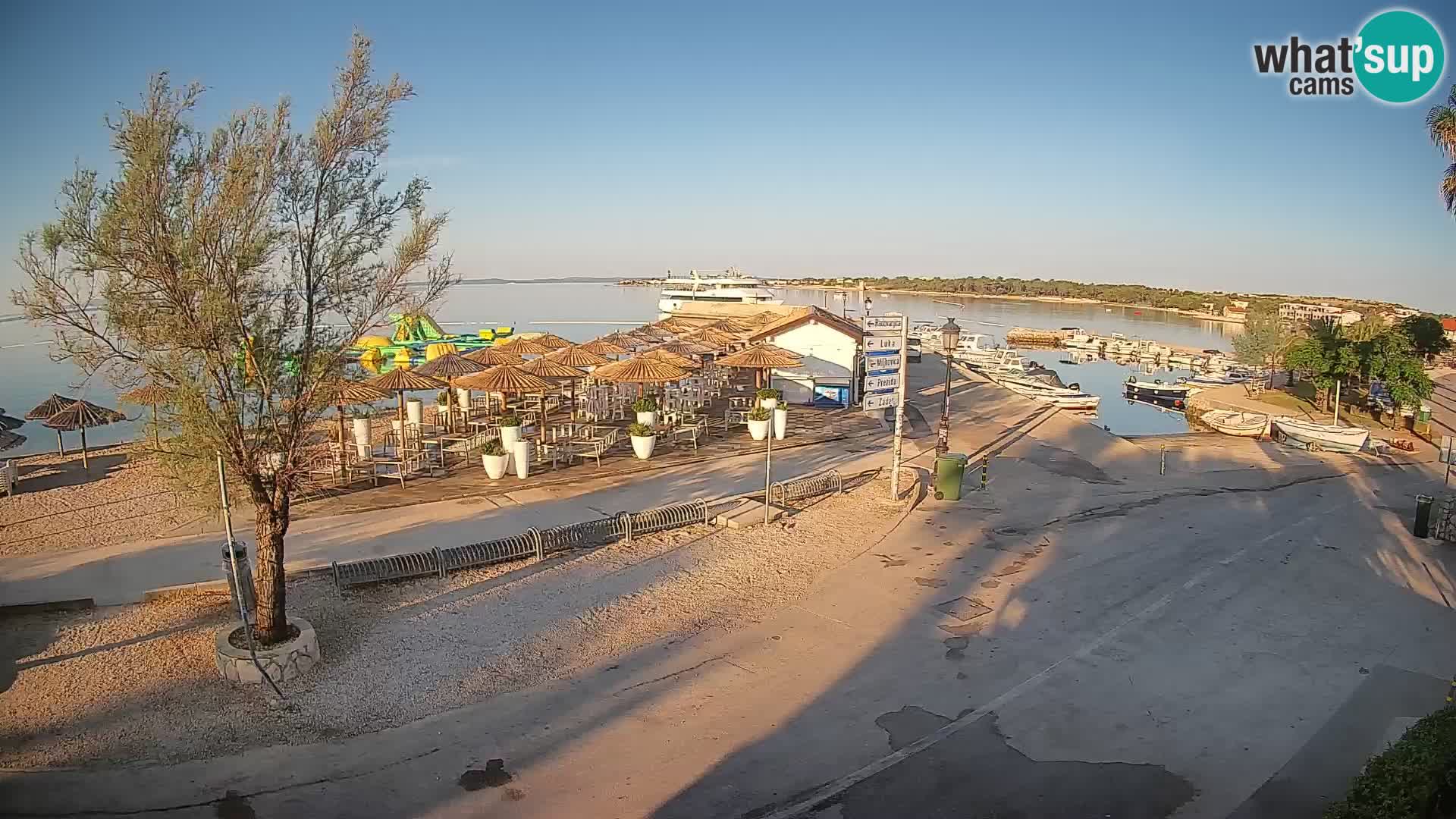 Vir LIVE webcam – Beach – Dalmatia – Croatia