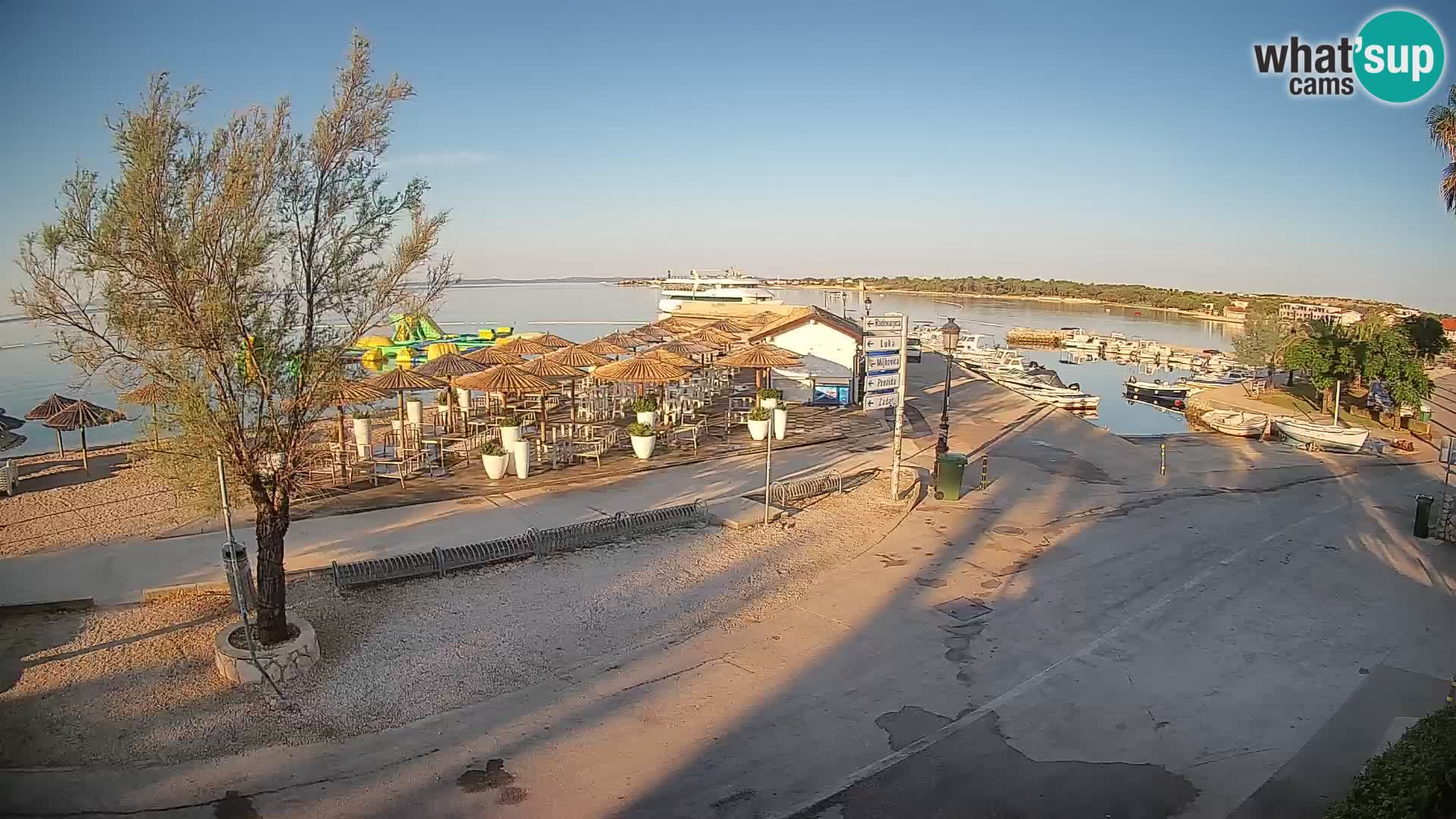 Vir LIVE webcam – Beach – Dalmatia – Croatia