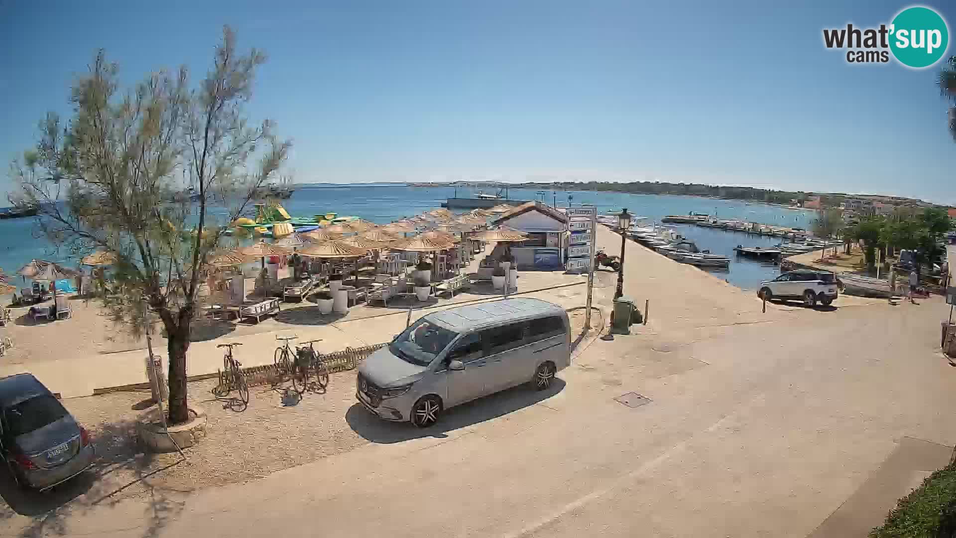 Vir LIVE webcam – Beach – Dalmatia – Croatia