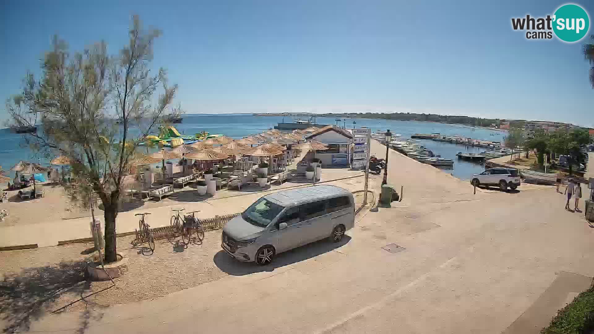 Vir LIVE webcam – Beach – Dalmatia – Croatia