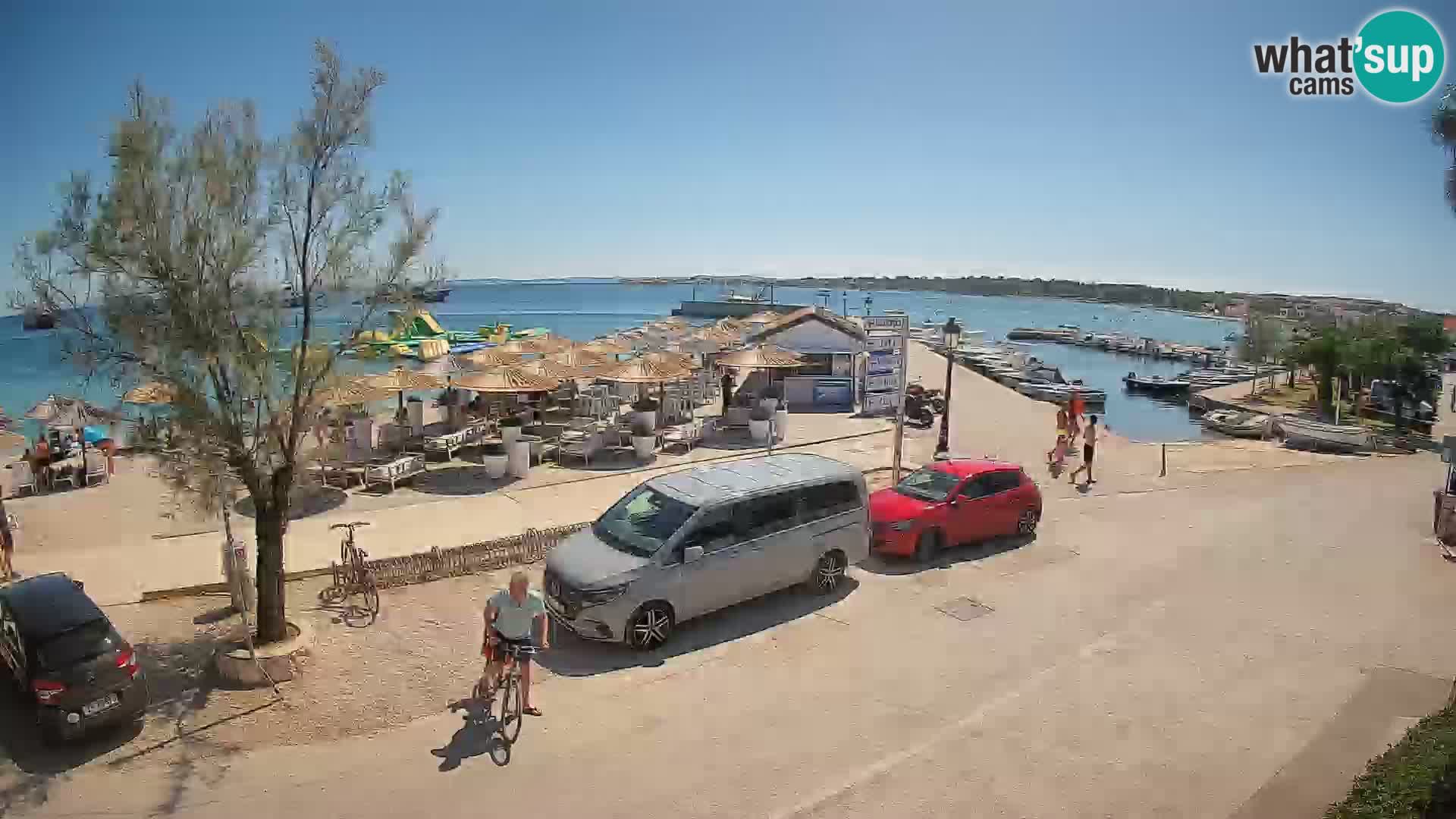 Vir LIVE webcam – Beach – Dalmatia – Croatia