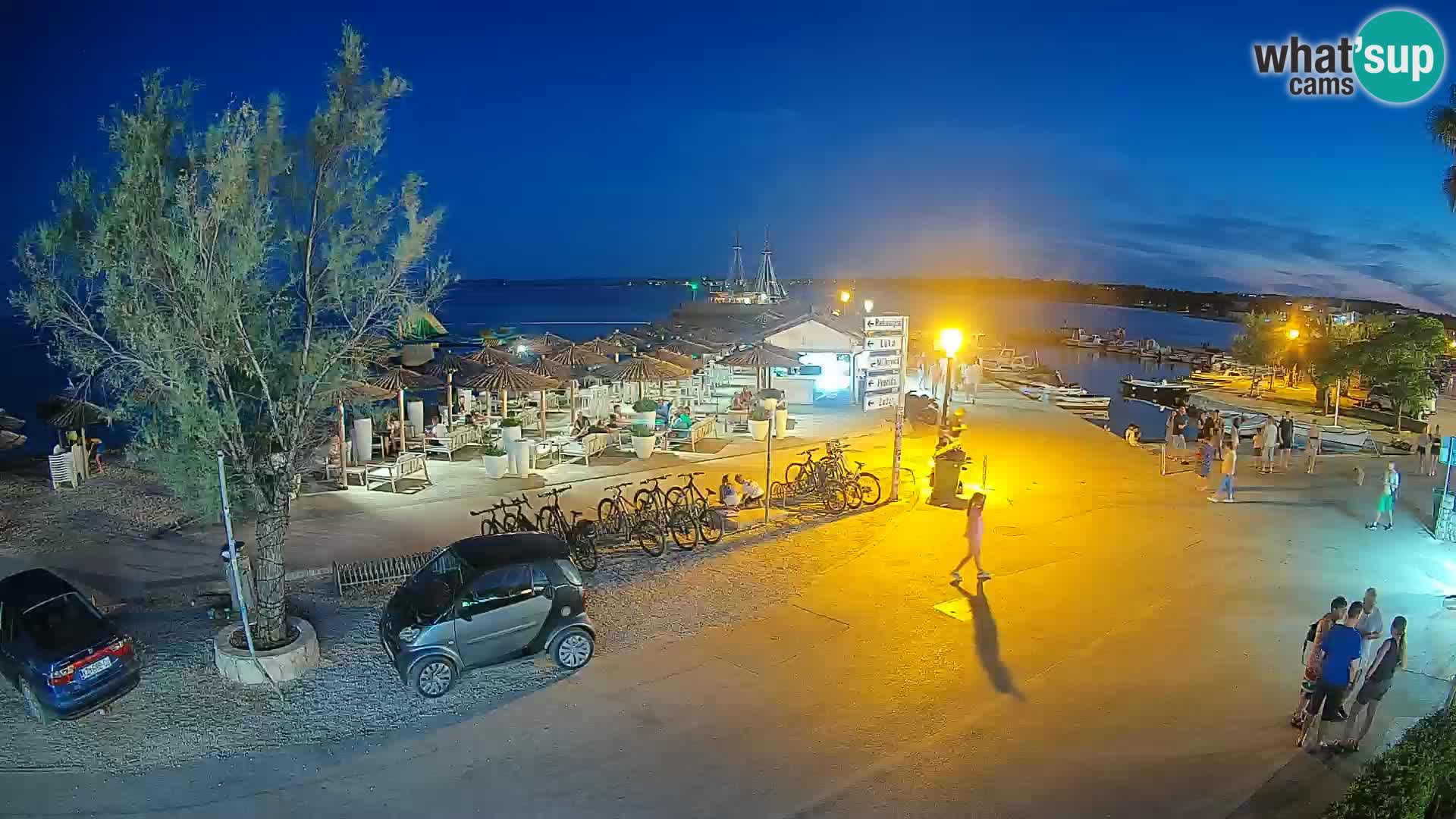 Vir LIVE webcam – Beach – Dalmatia – Croatia