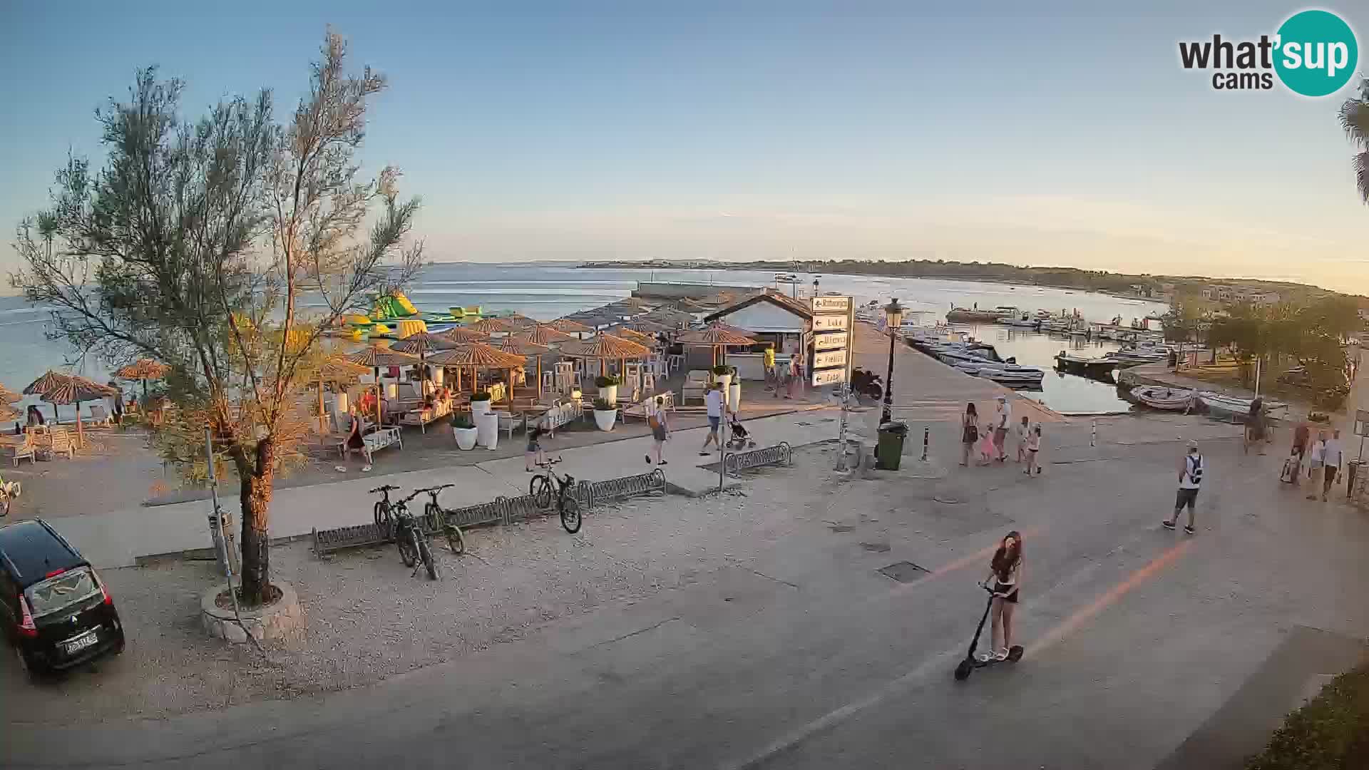 Vir LIVE webcam – Beach – Dalmatia – Croatia