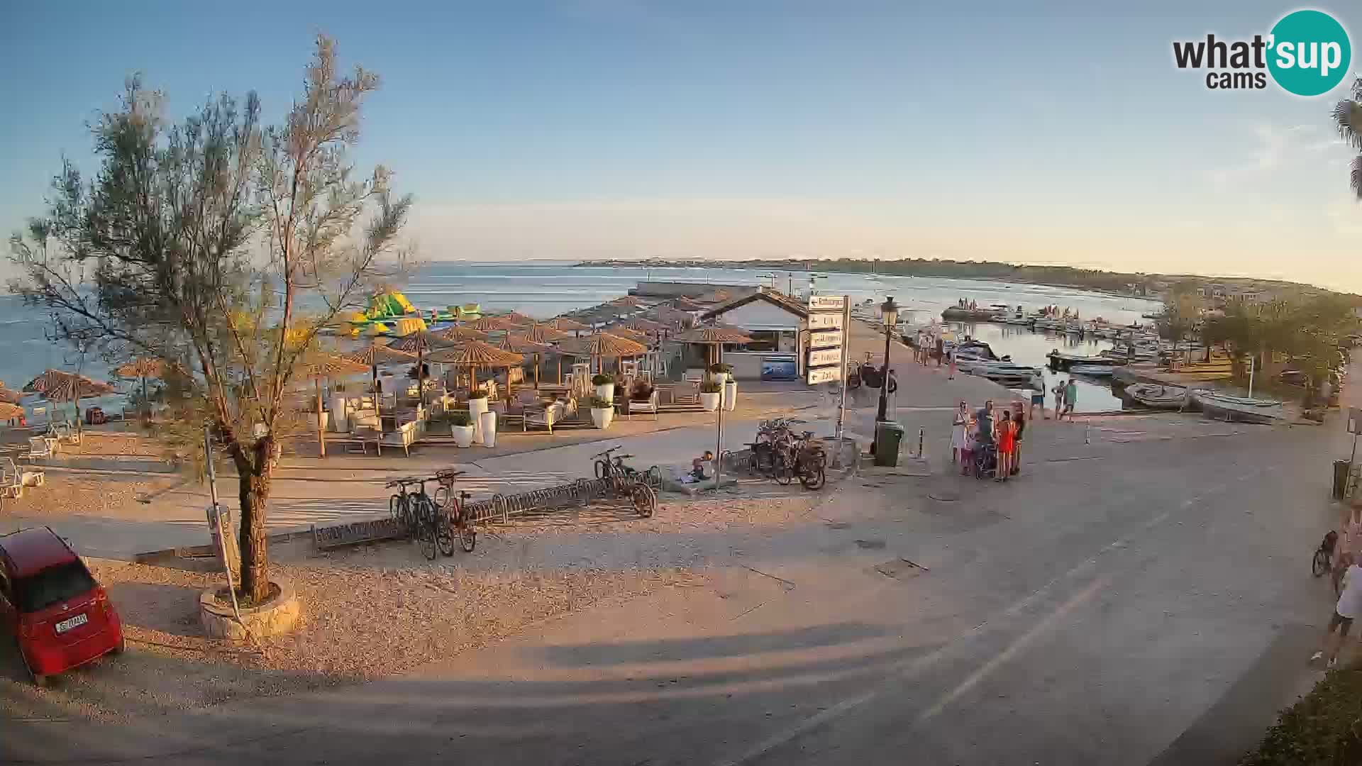 Vir LIVE webcam – Beach – Dalmatia – Croatia