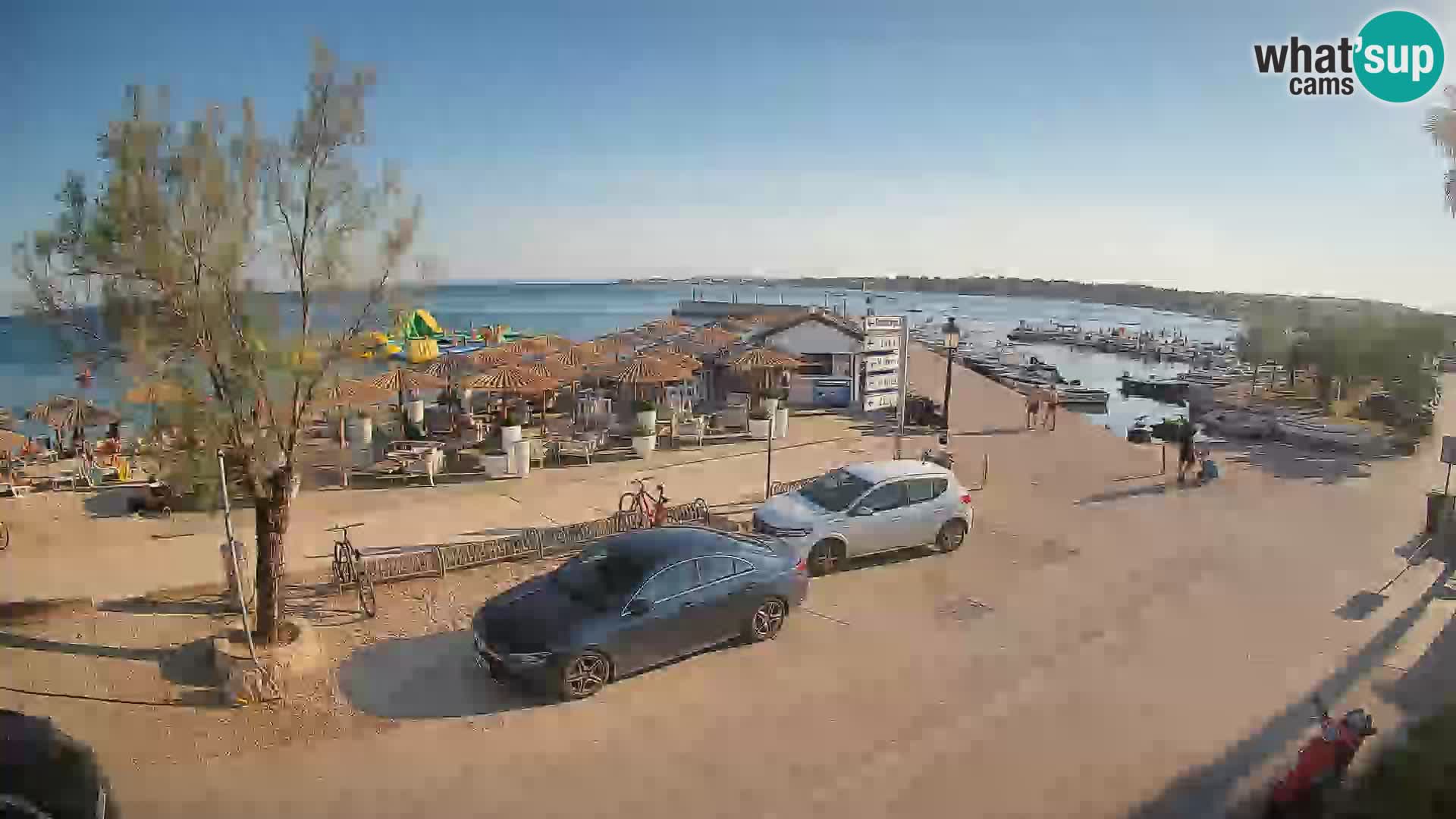 Vir LIVE webcam – Beach – Dalmatia – Croatia