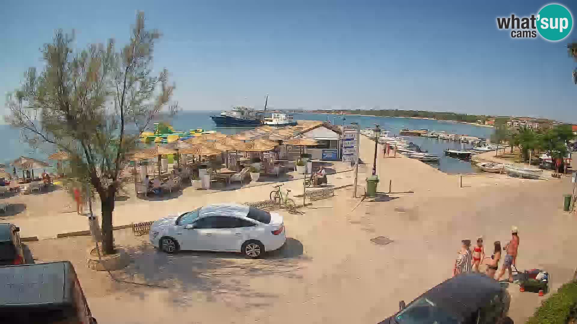 Vir LIVE webcam – Beach – Dalmatia – Croatia