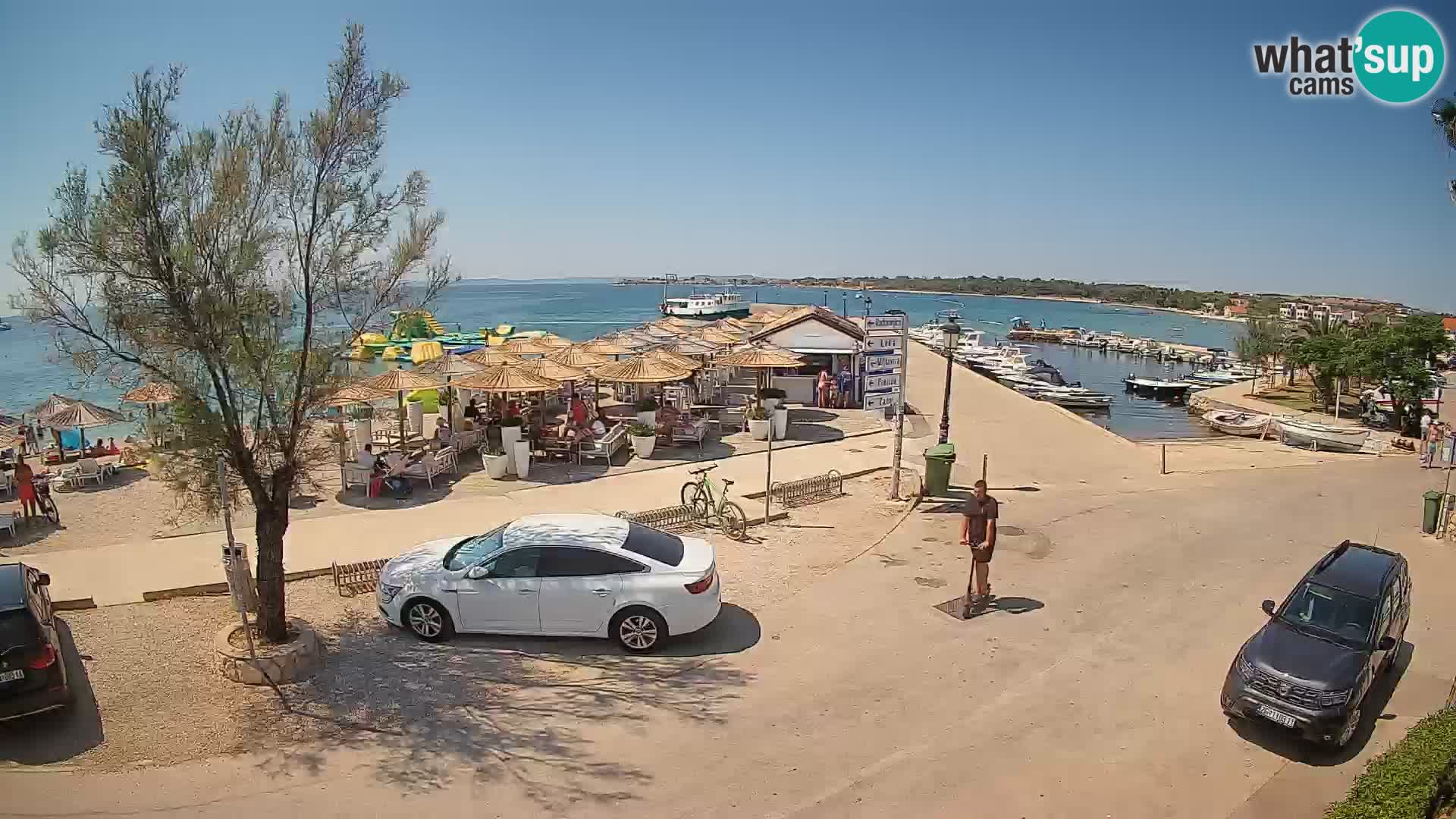 Vir LIVE webcam – Beach – Dalmatia – Croatia