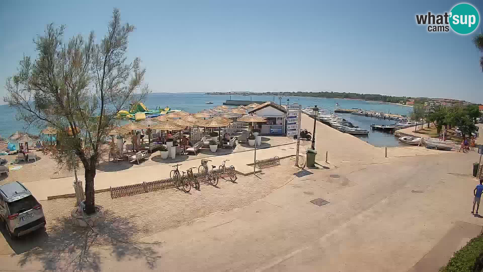 Vir LIVE webcam – Beach – Dalmatia – Croatia