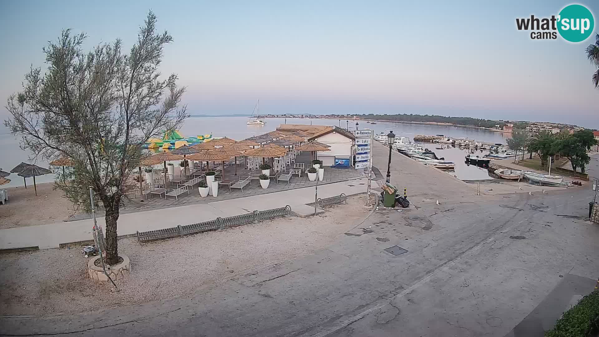 Vir LIVE webcam – Beach – Dalmatia – Croatia