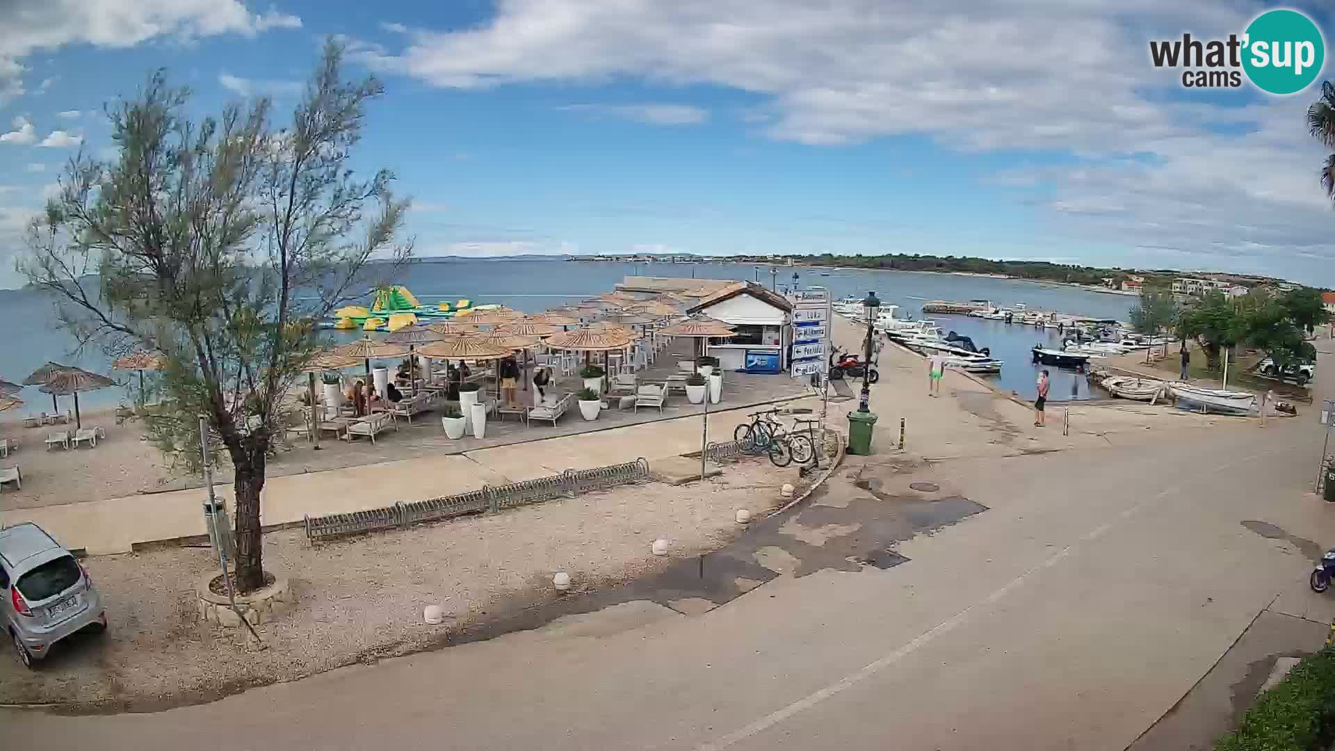 Vir LIVE webcam – Beach – Dalmatia – Croatia