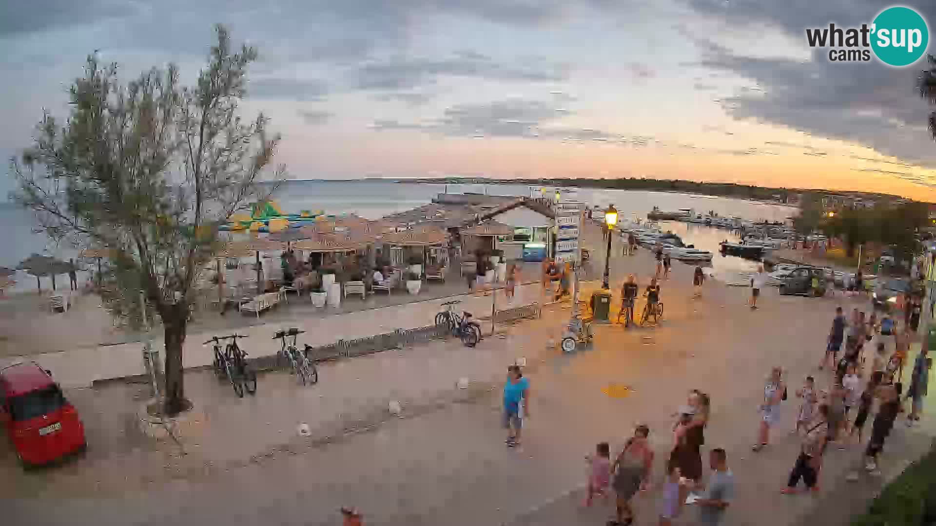 Vir LIVE webcam – Beach – Dalmatia – Croatia