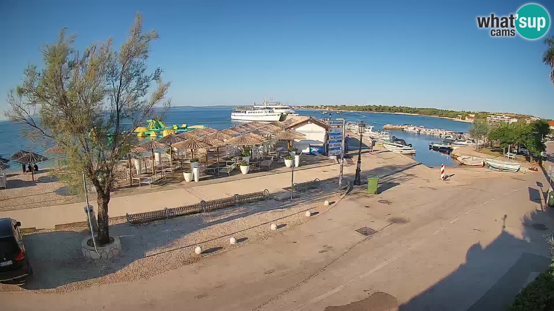 Vir LIVE webcam – Beach – Dalmatia – Croatia