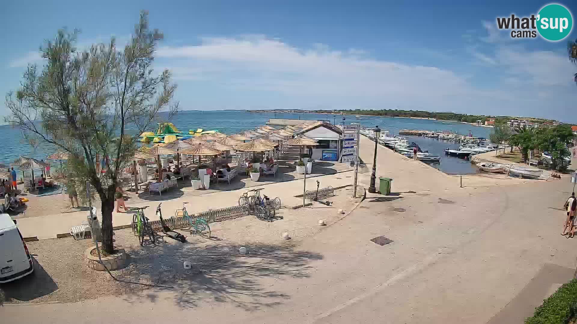 Vir LIVE webcam – Beach – Dalmatia – Croatia