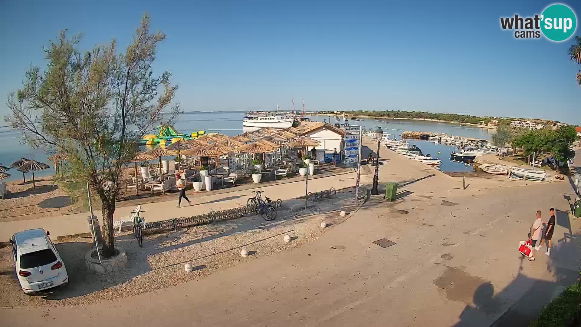 Vir LIVE webcam – Beach – Dalmatia – Croatia