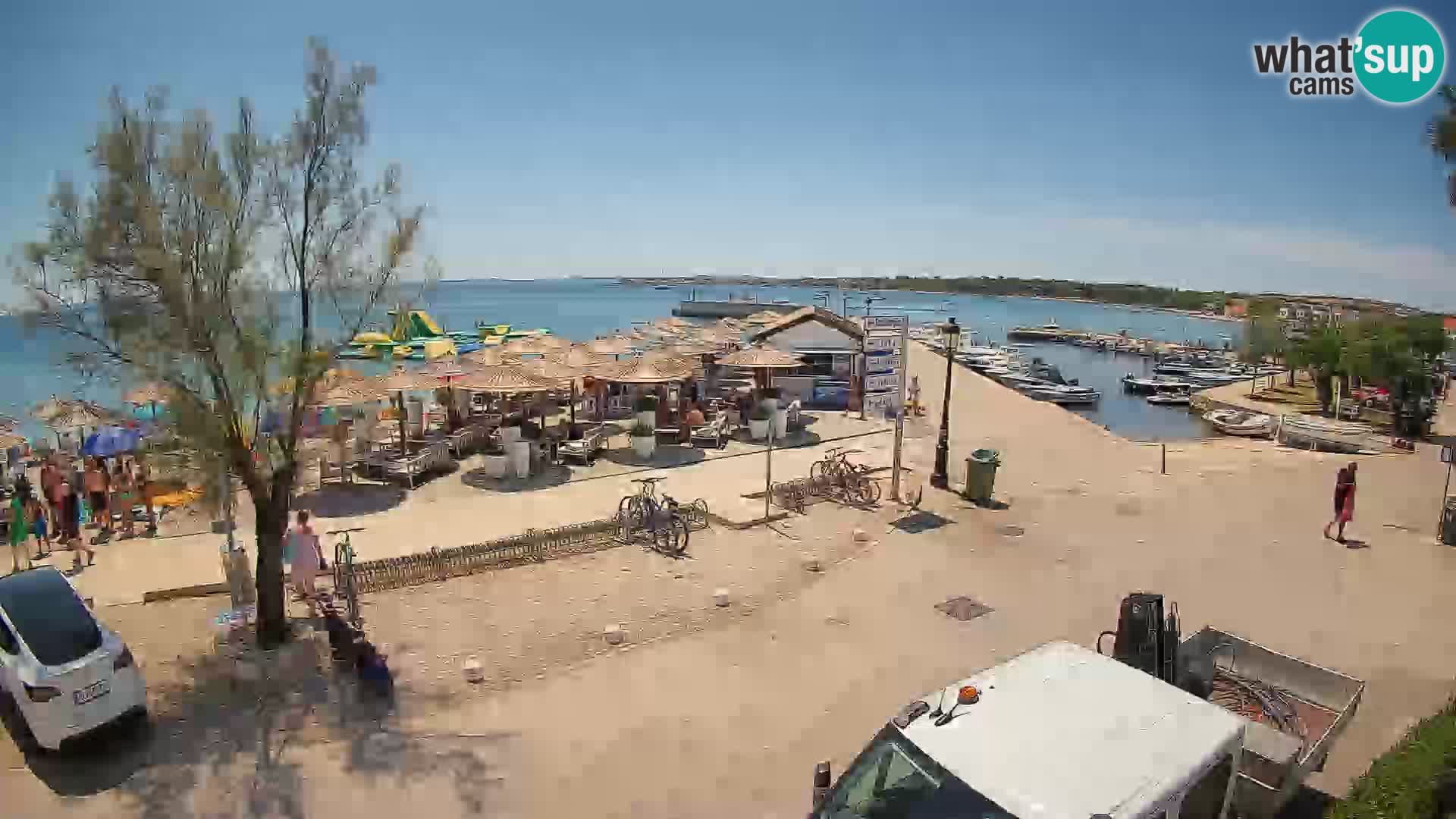 Vir LIVE webcam – Beach – Dalmatia – Croatia