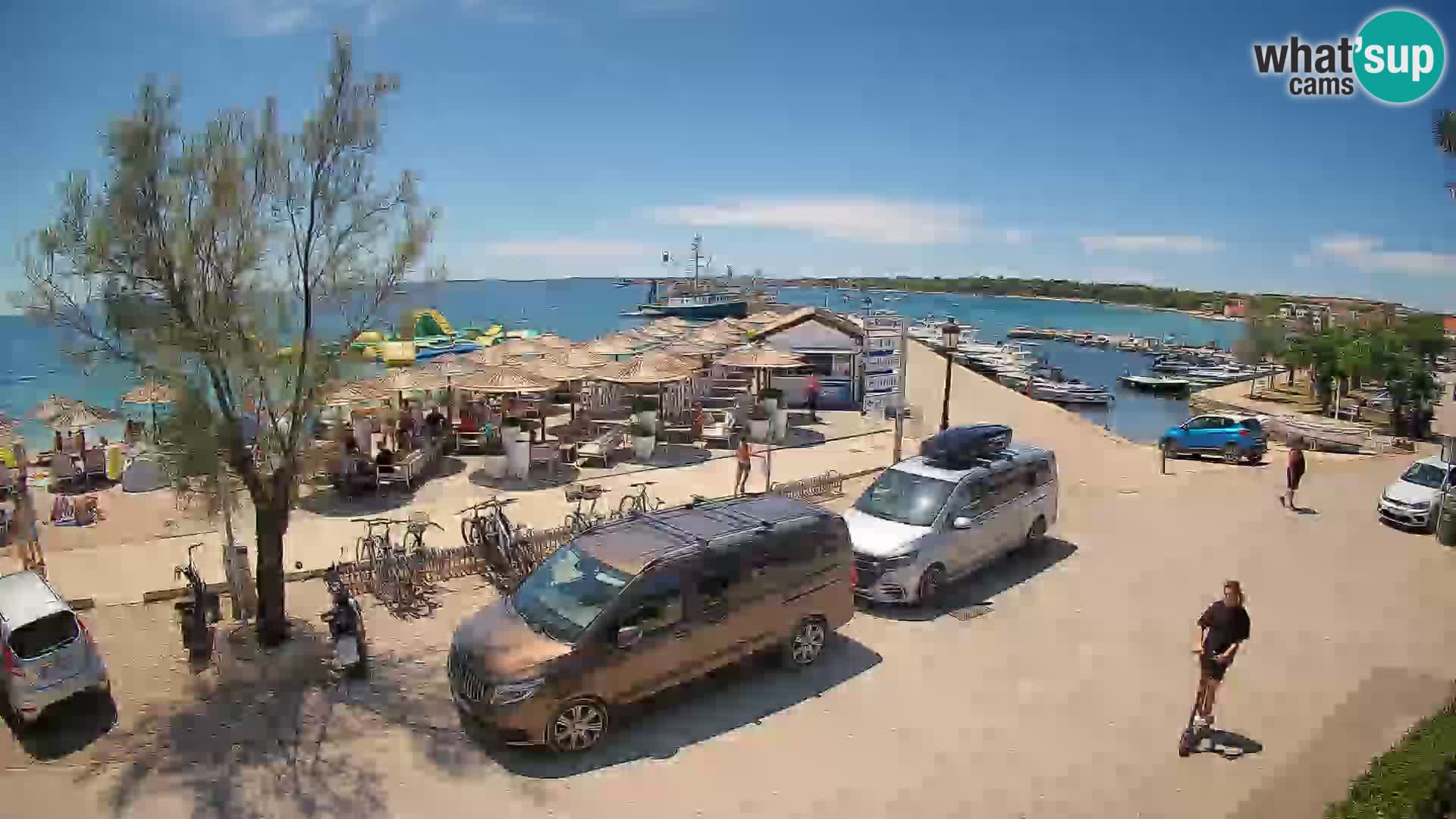 Vir LIVE webcam – Beach – Dalmatia – Croatia