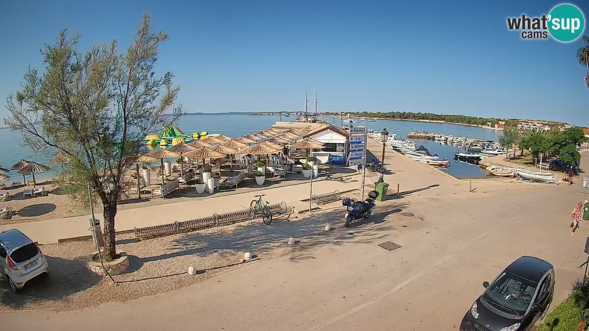 Vir LIVE webcam – Beach – Dalmatia – Croatia
