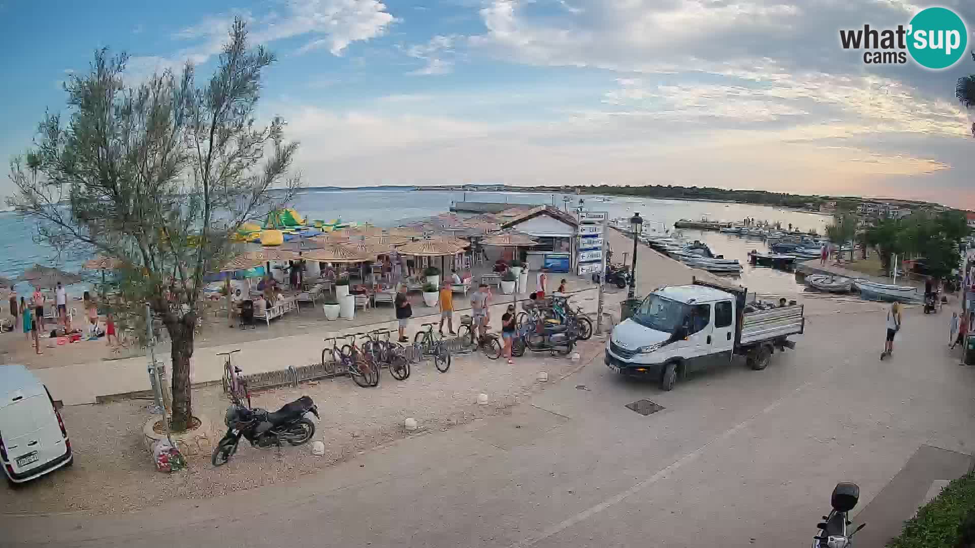 Vir LIVE webcam – Beach – Dalmatia – Croatia