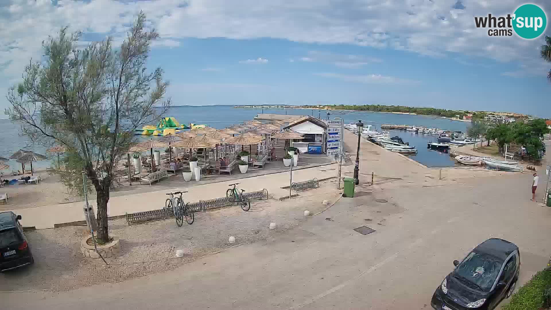 Vir LIVE webcam – Beach – Dalmatia – Croatia