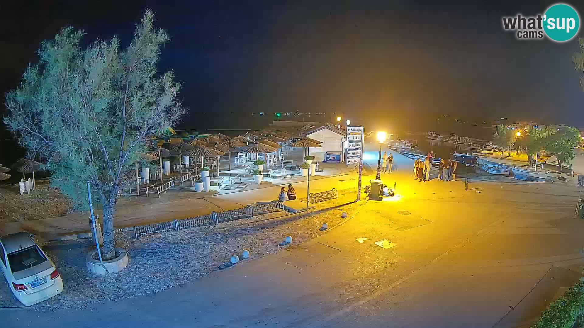 Vir LIVE webcam – Beach – Dalmatia – Croatia