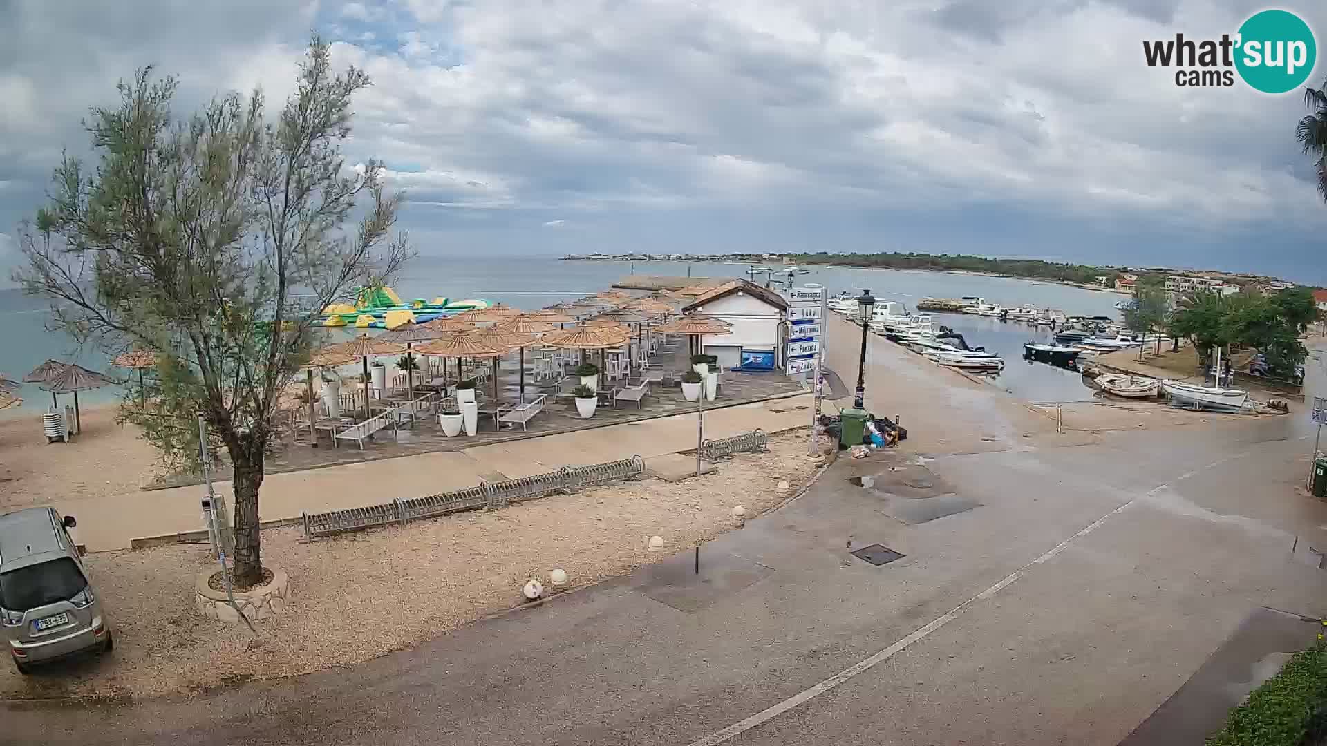 Vir LIVE webcam – Beach – Dalmatia – Croatia