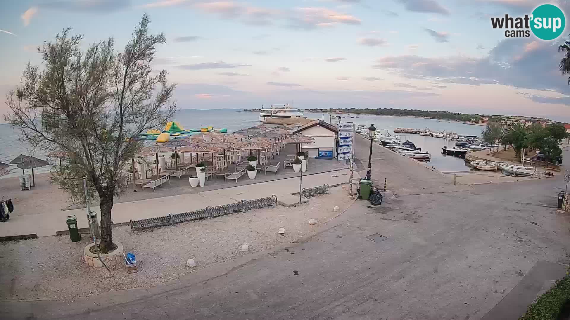 Vir LIVE webcam – Beach – Dalmatia – Croatia