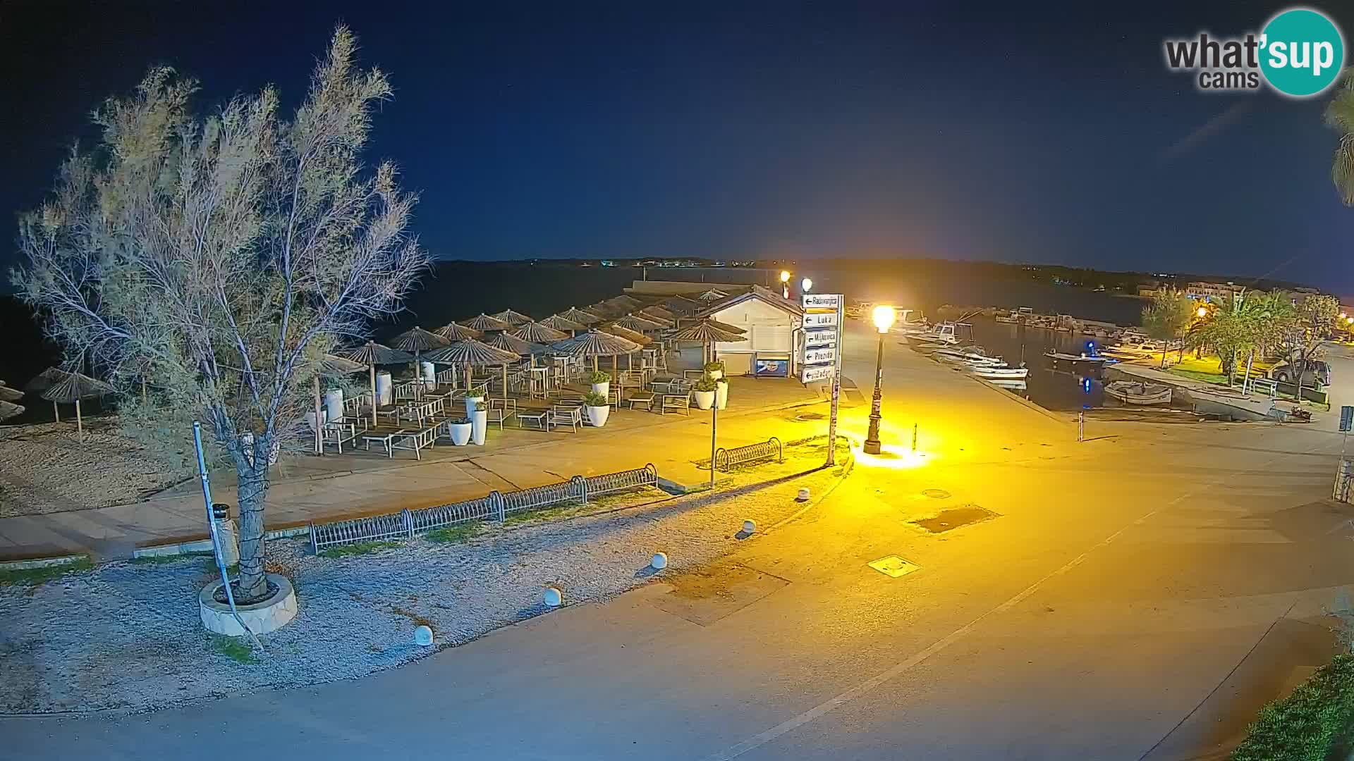 Vir LIVE webcam – Beach – Dalmatia – Croatia