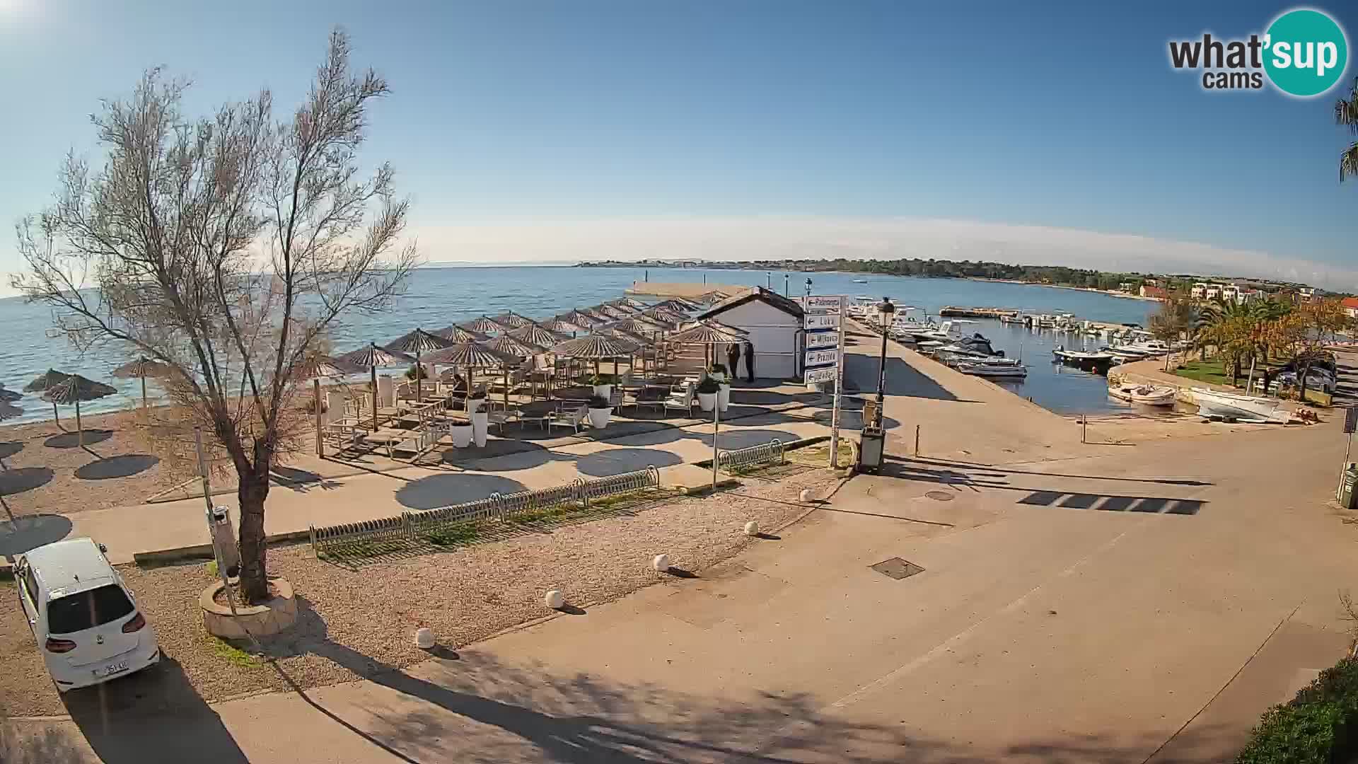Vir LIVE webcam – Beach – Dalmatia – Croatia