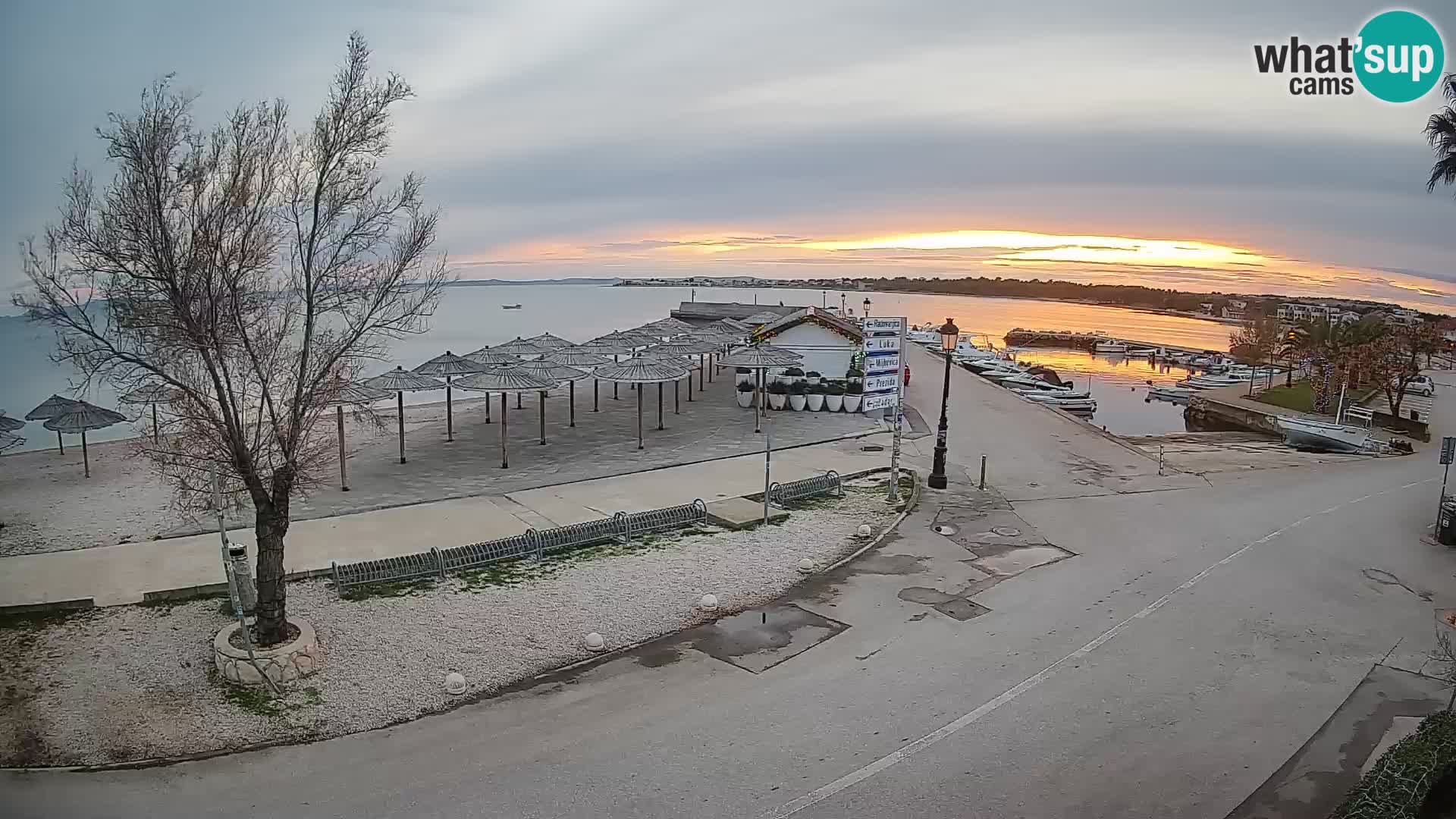 Vir LIVE webcam – Beach – Dalmatia – Croatia