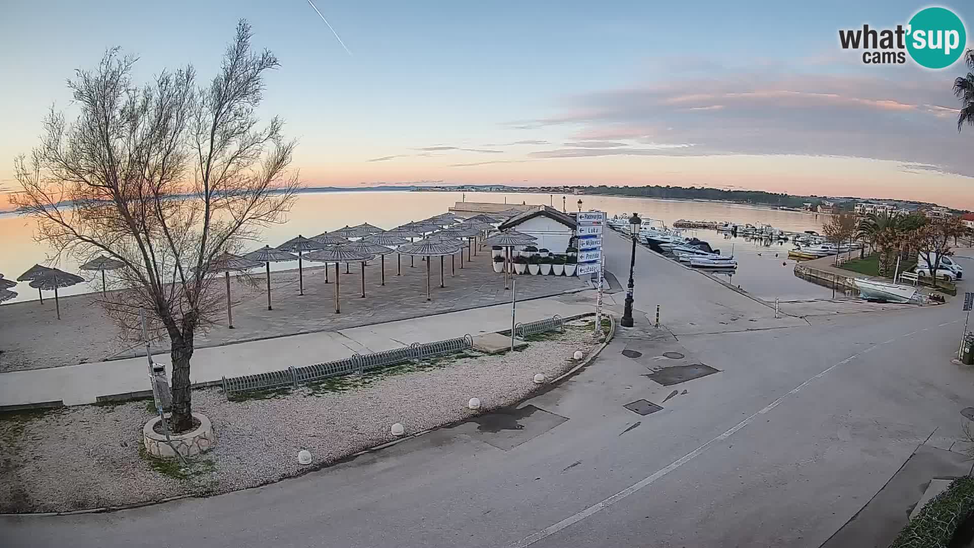 Vir LIVE webcam – Beach – Dalmatia – Croatia