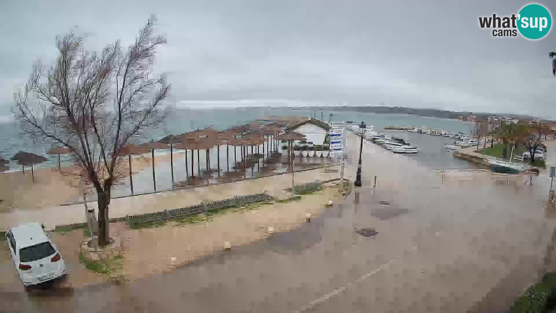 Vir LIVE webcam – Beach – Dalmatia – Croatia