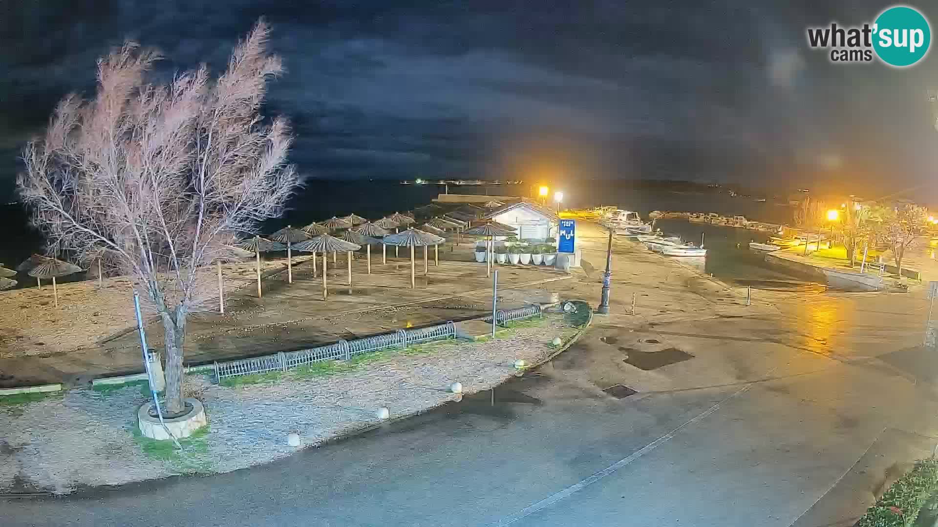 Vir LIVE webcam – Beach – Dalmatia – Croatia