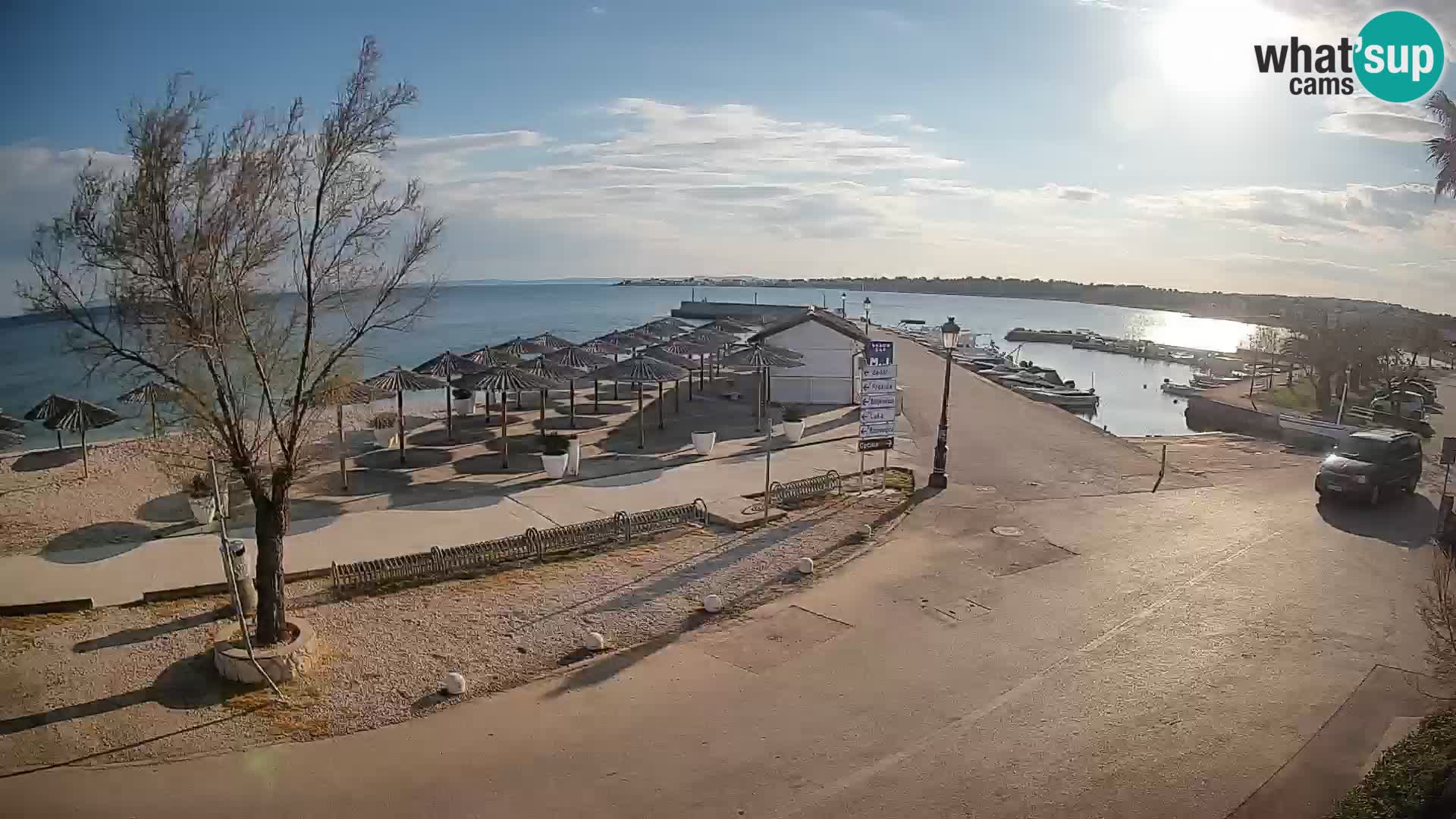 Vir LIVE webcam – Beach – Dalmatia – Croatia