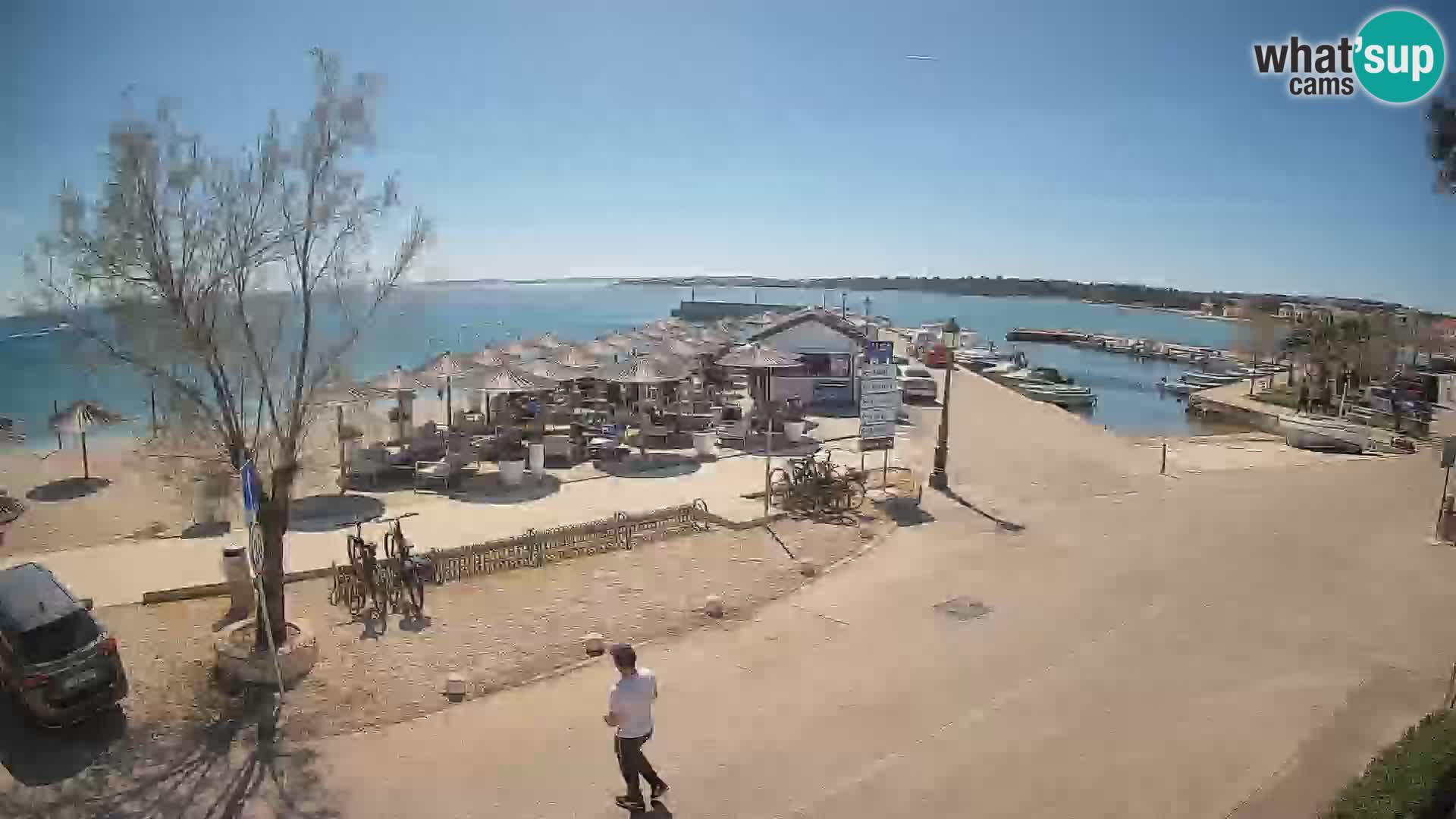 Vir LIVE webcam – Beach – Dalmatia – Croatia