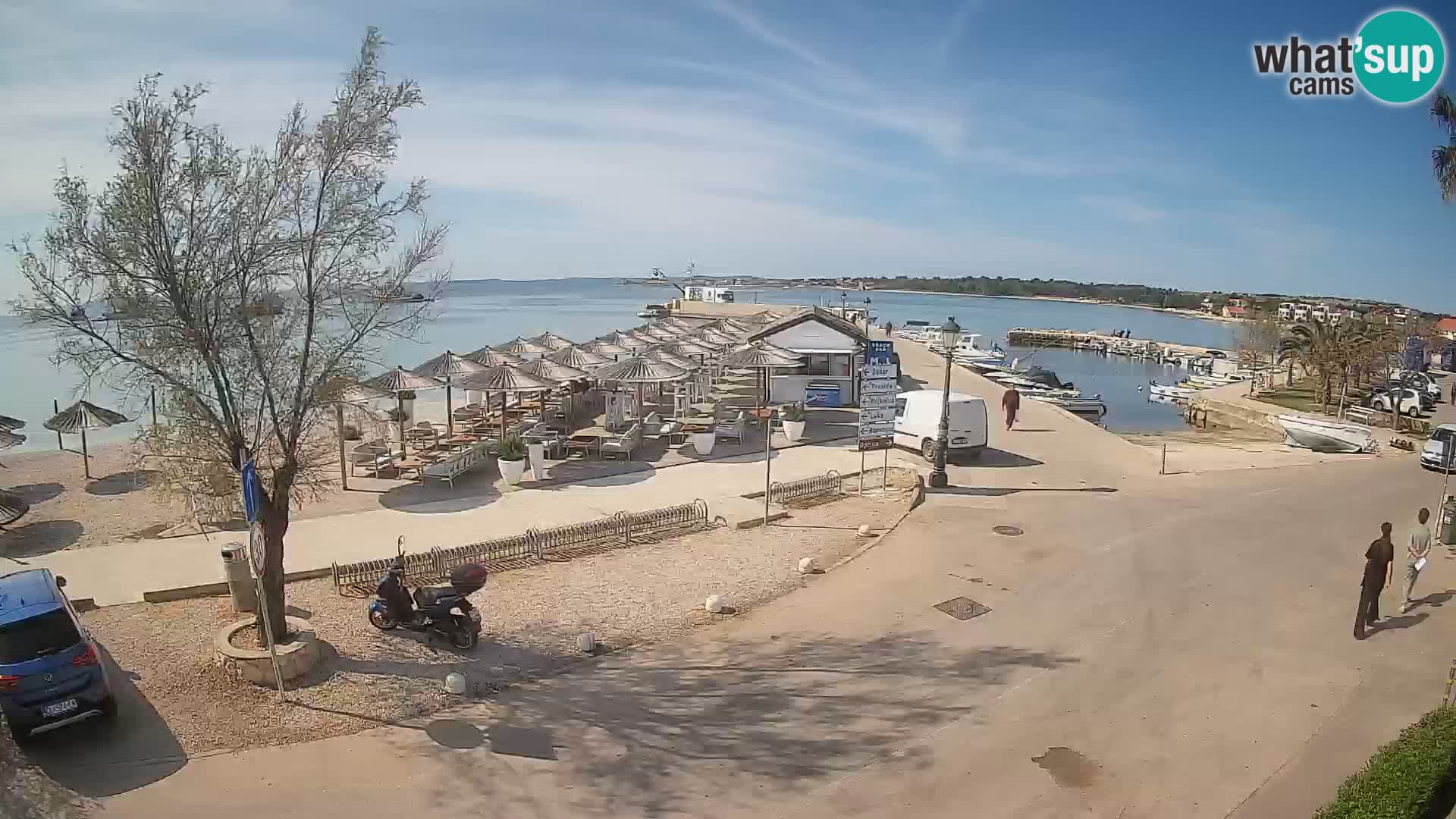 Vir LIVE webcam – Beach – Dalmatia – Croatia