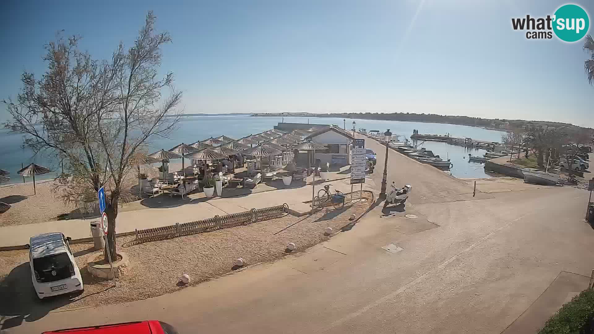 Vir LIVE webcam – Beach – Dalmatia – Croatia