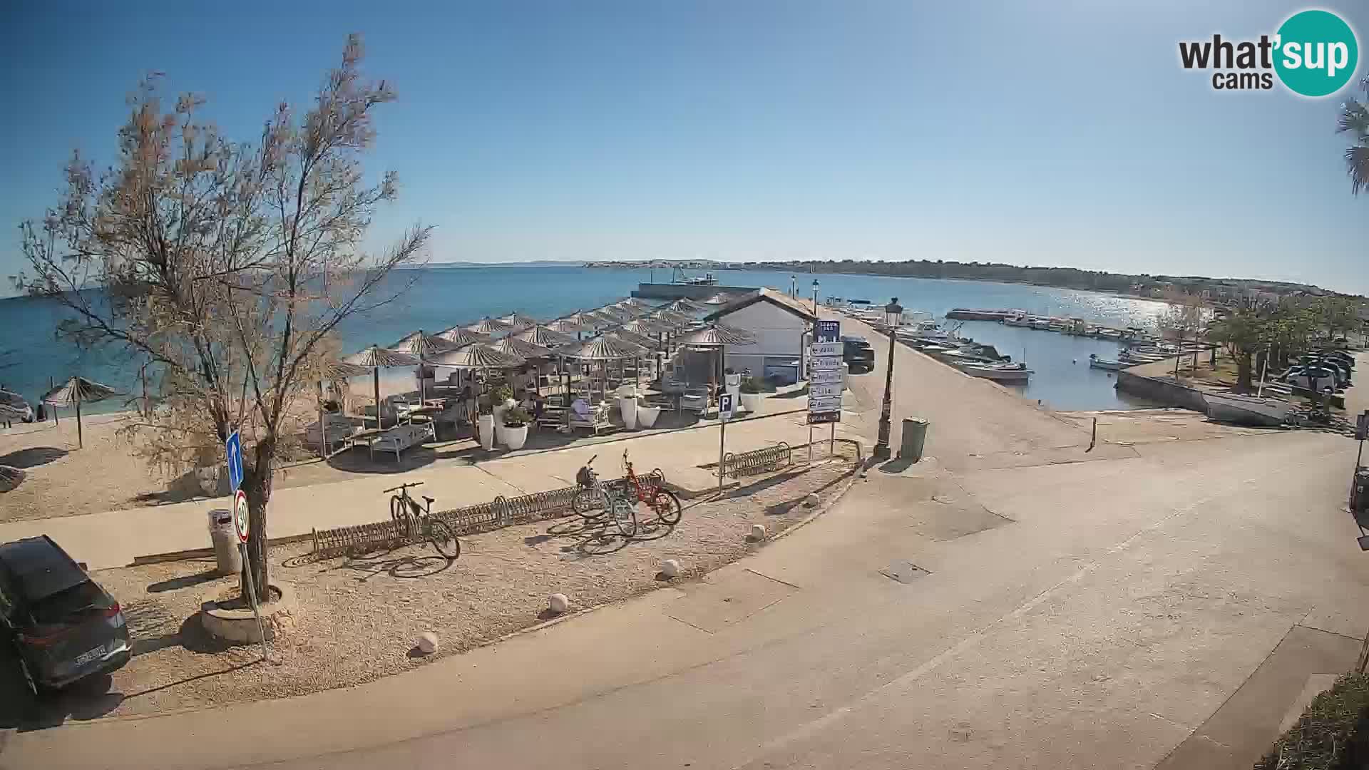 Vir LIVE webcam – Beach – Dalmatia – Croatia