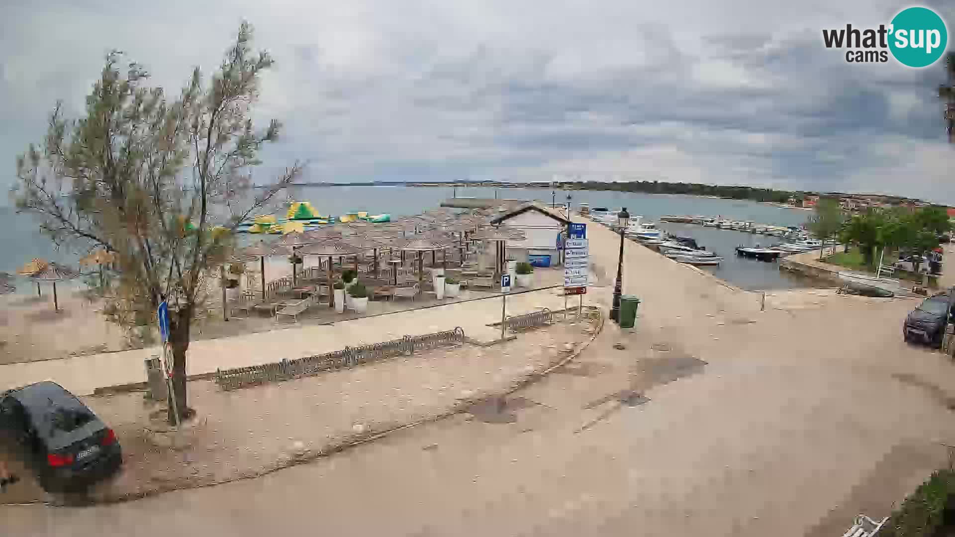 Vir LIVE webcam – Beach – Dalmatia – Croatia
