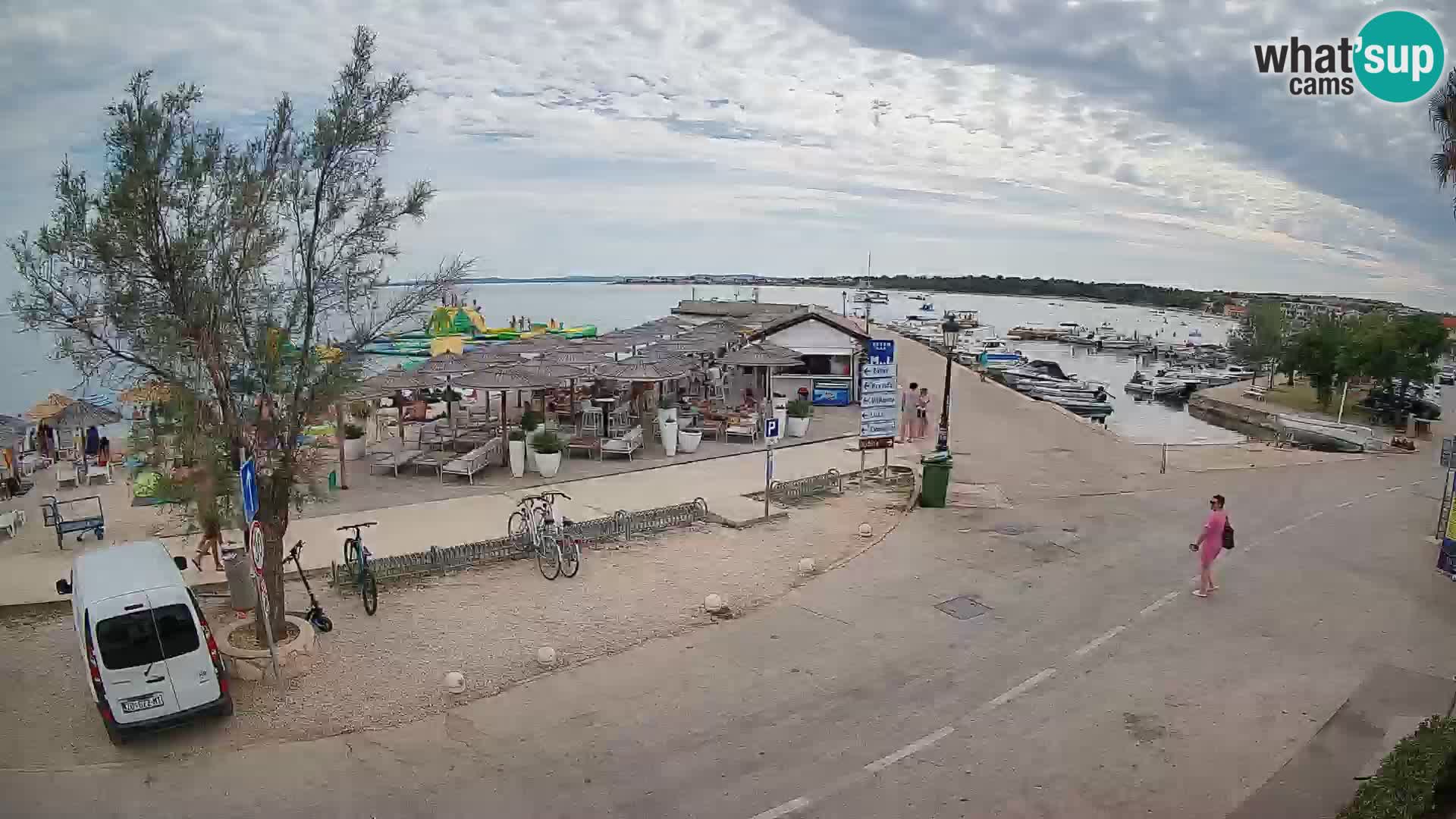 Vir LIVE webcam – Beach – Dalmatia – Croatia