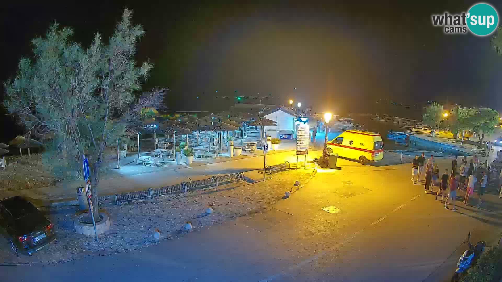 Vir LIVE webcam – Beach – Dalmatia – Croatia