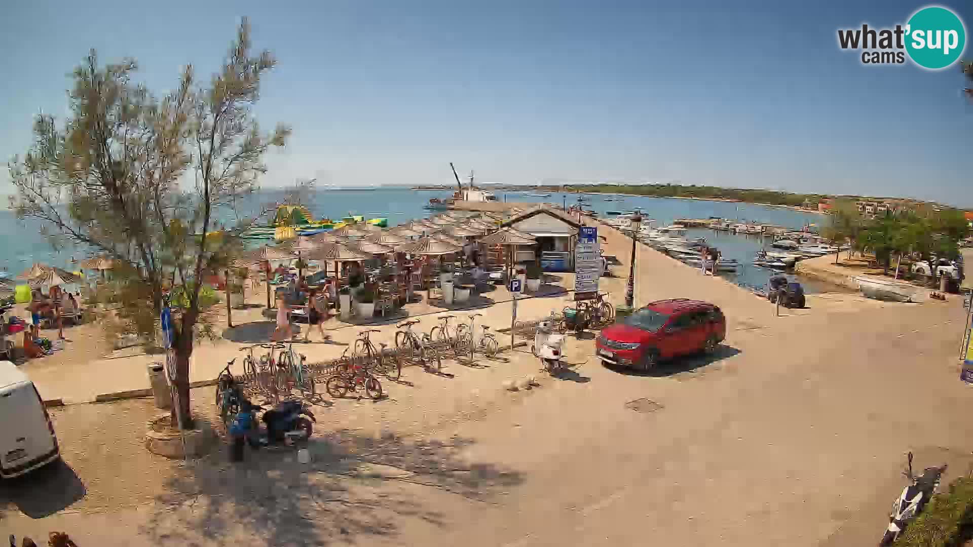 Vir LIVE webcam – Beach – Dalmatia – Croatia