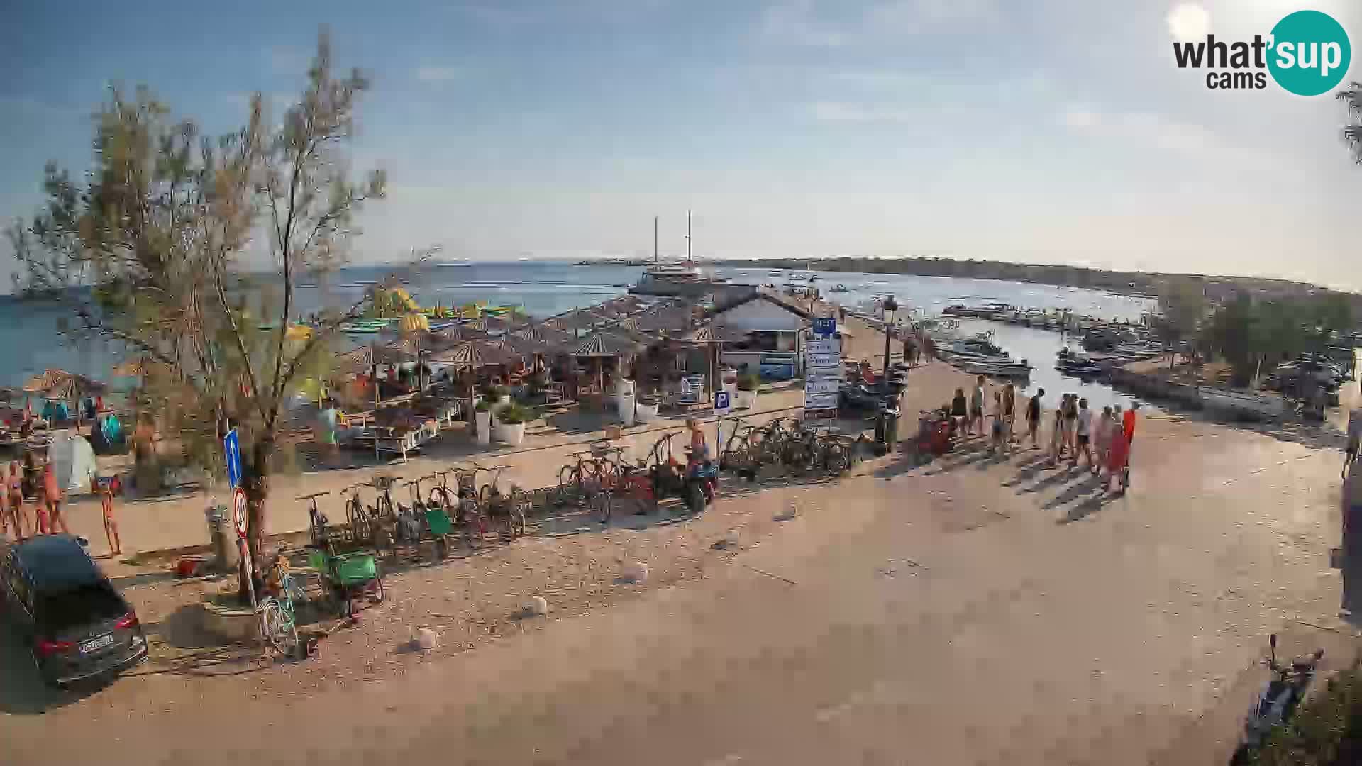 Vir LIVE webcam – Beach – Dalmatia – Croatia