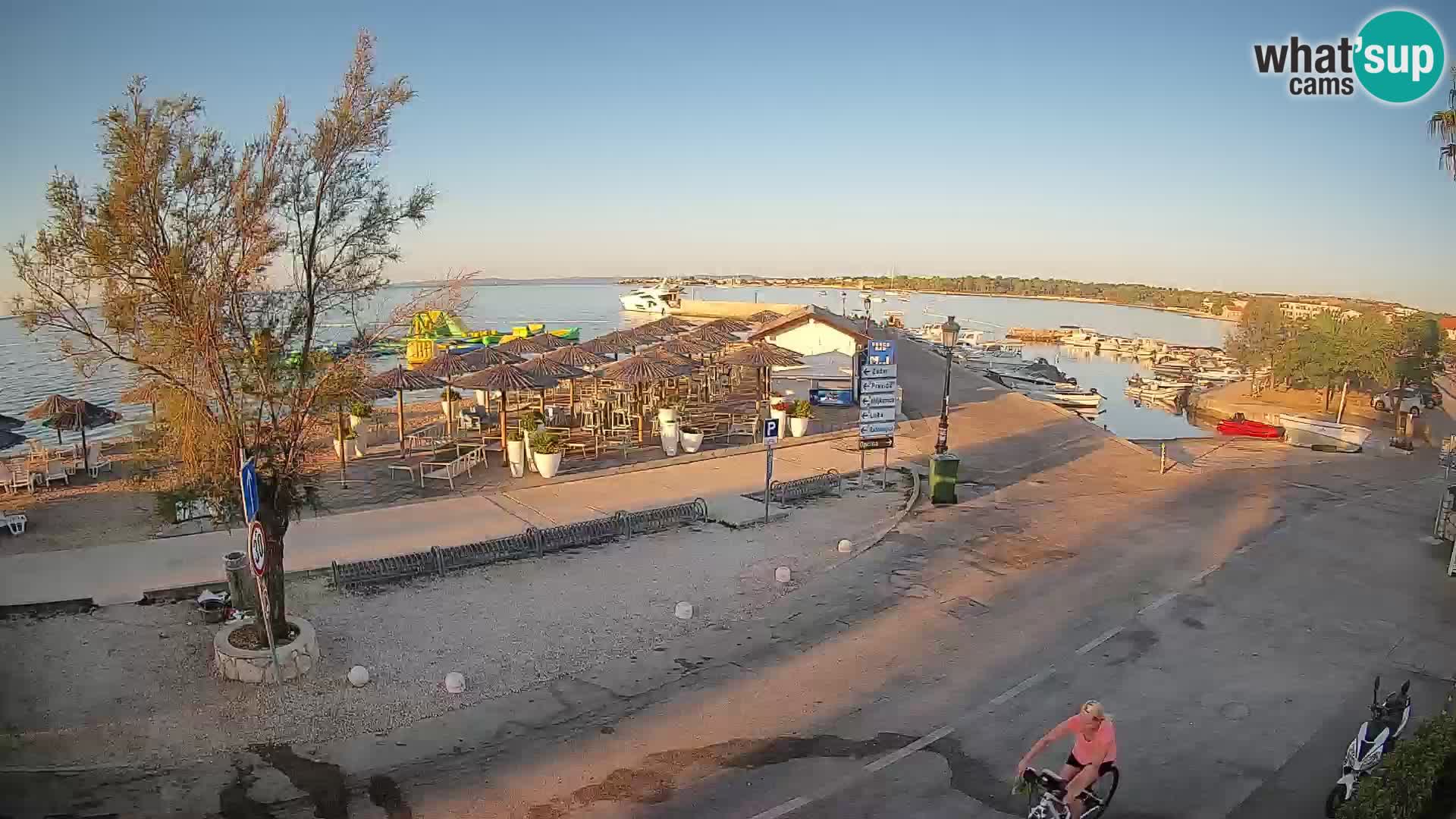 Vir LIVE webcam – Beach – Dalmatia – Croatia