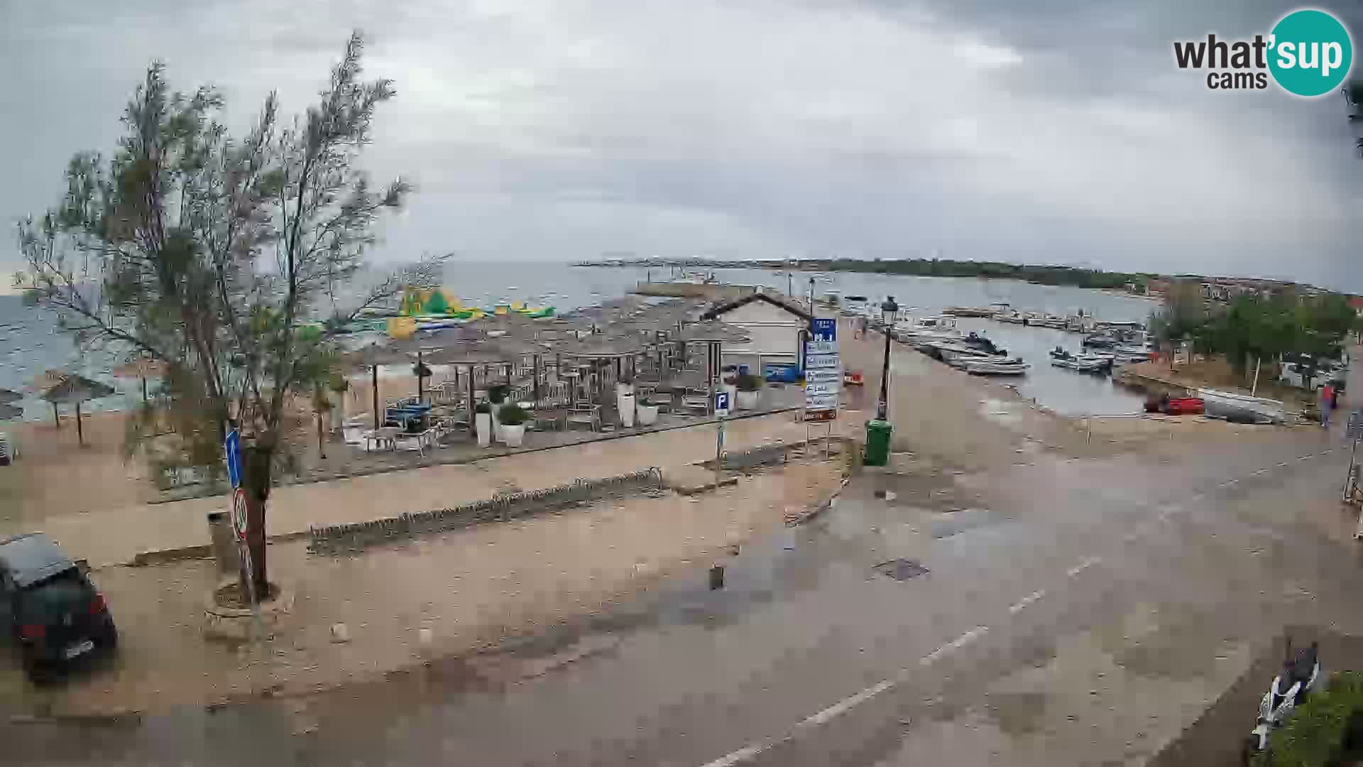 Vir LIVE webcam – Beach – Dalmatia – Croatia