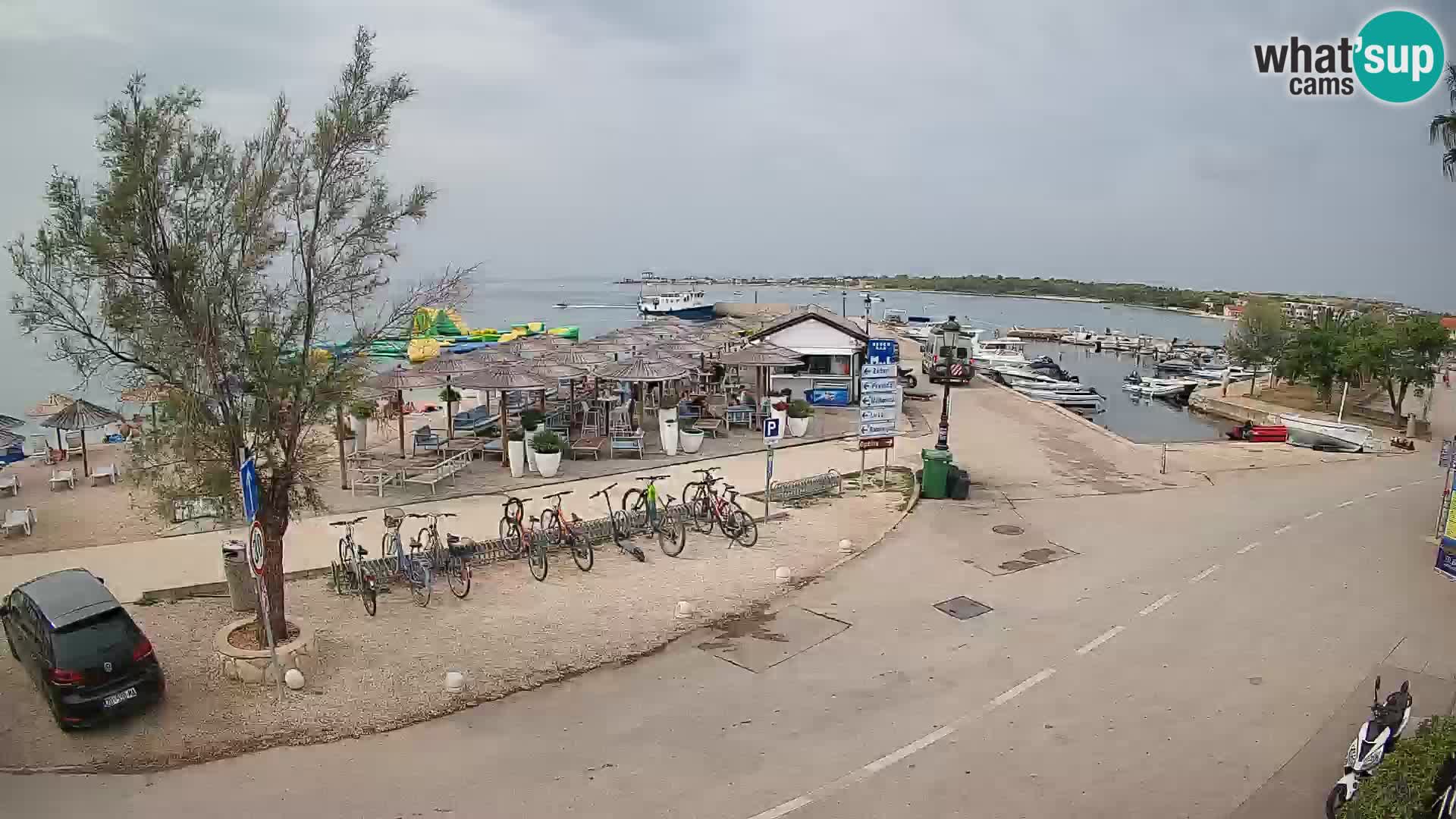 Vir LIVE webcam – Beach – Dalmatia – Croatia