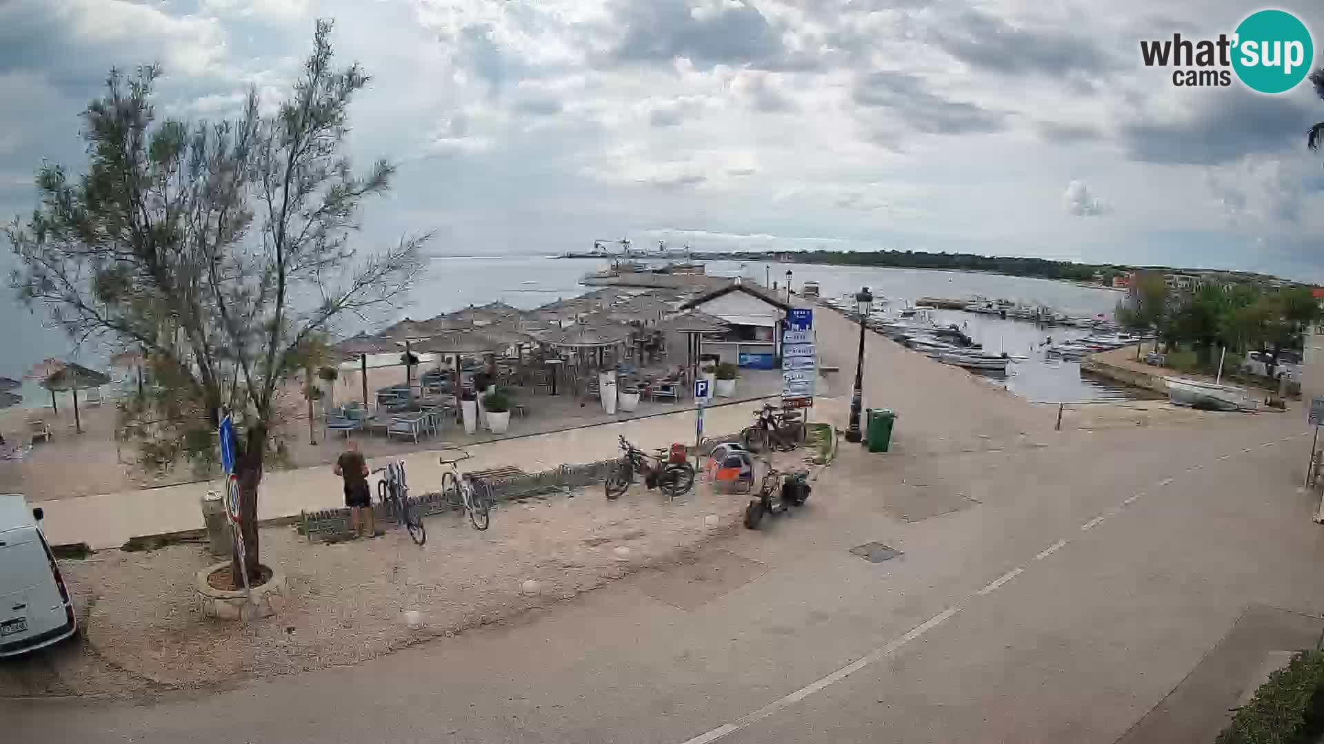 Vir LIVE webcam – Beach – Dalmatia – Croatia