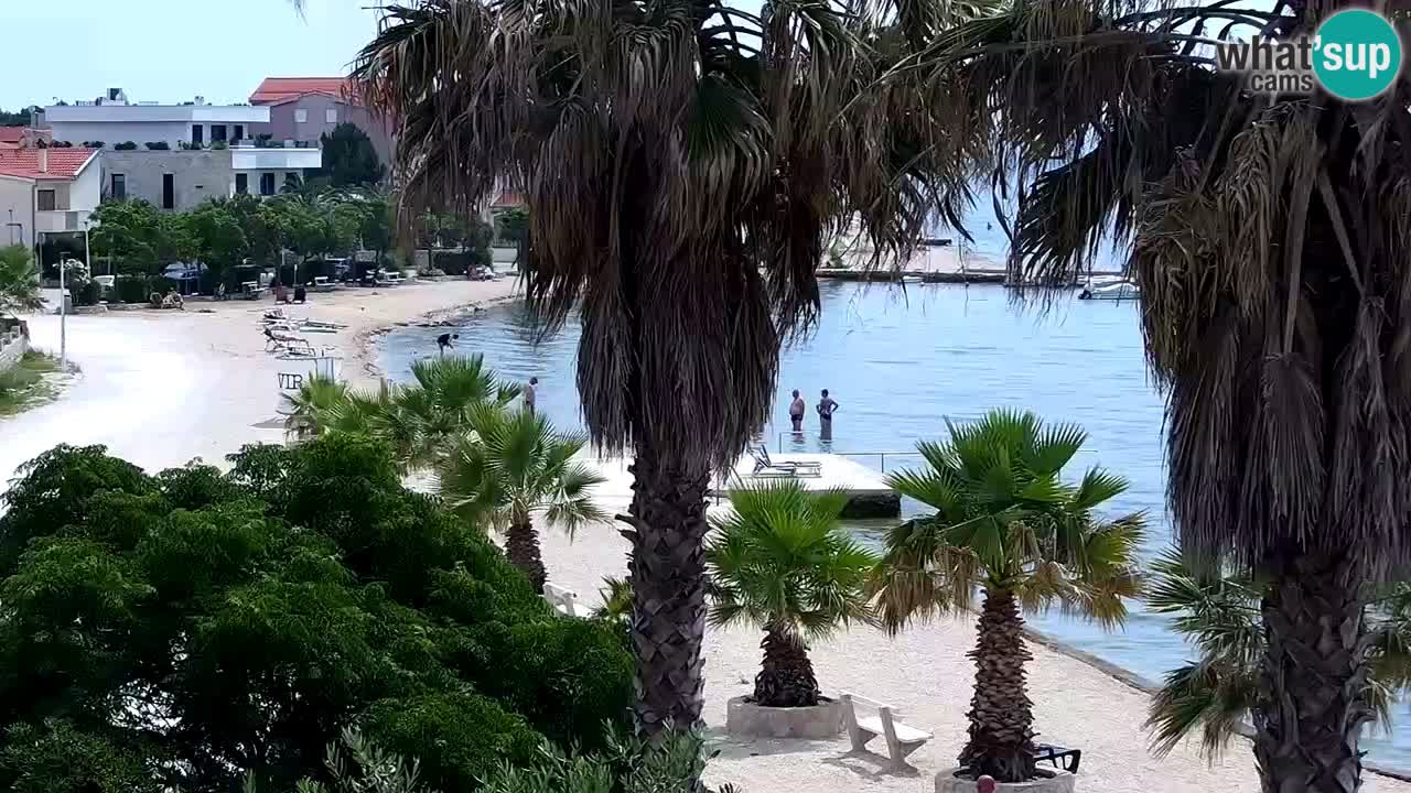 Livecam Vir beach – Dalmatia