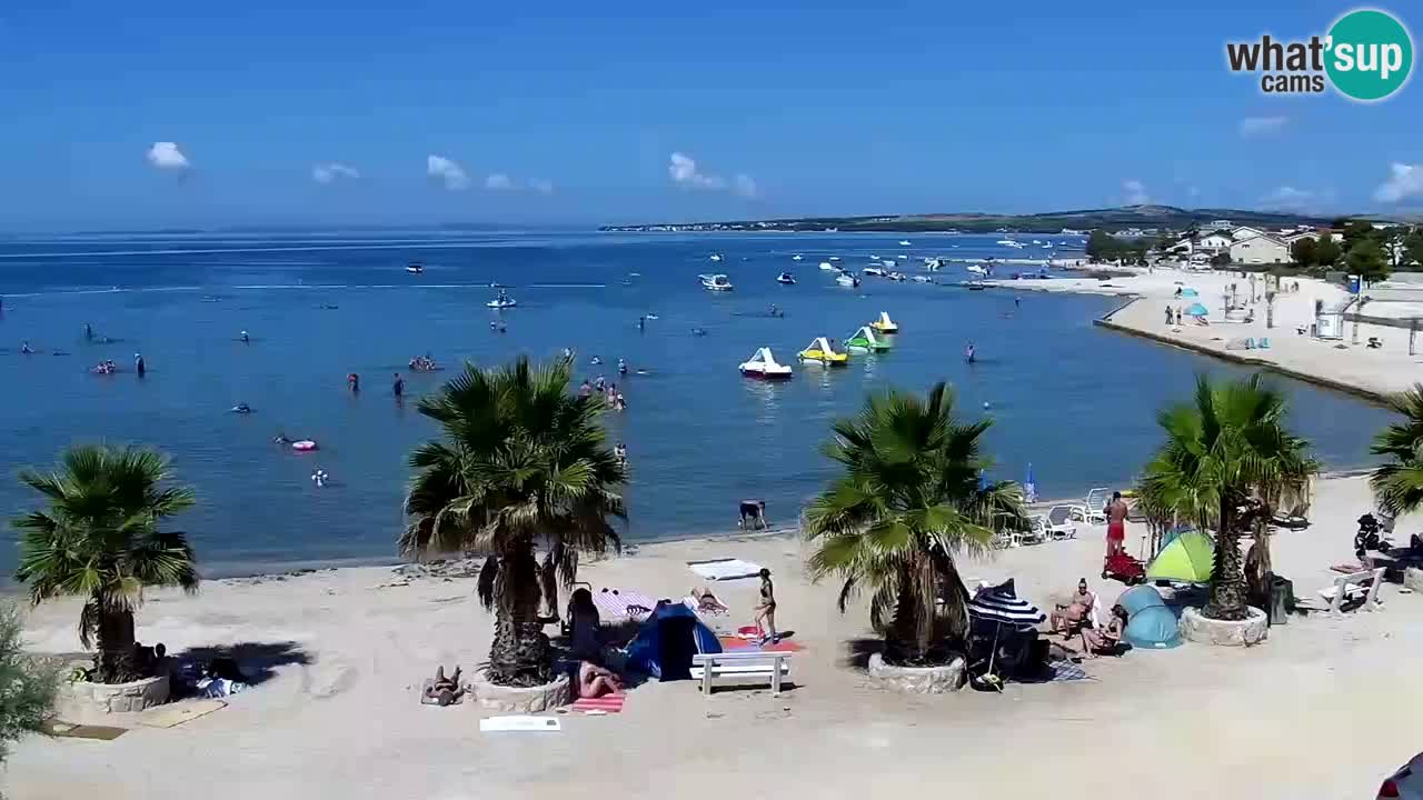 Live cam Vir – Plage