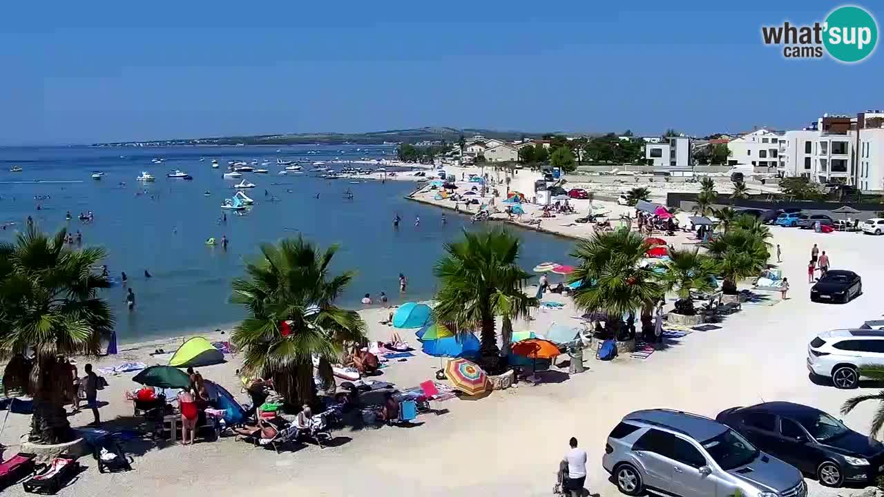 Web kamera Vir – Plaža